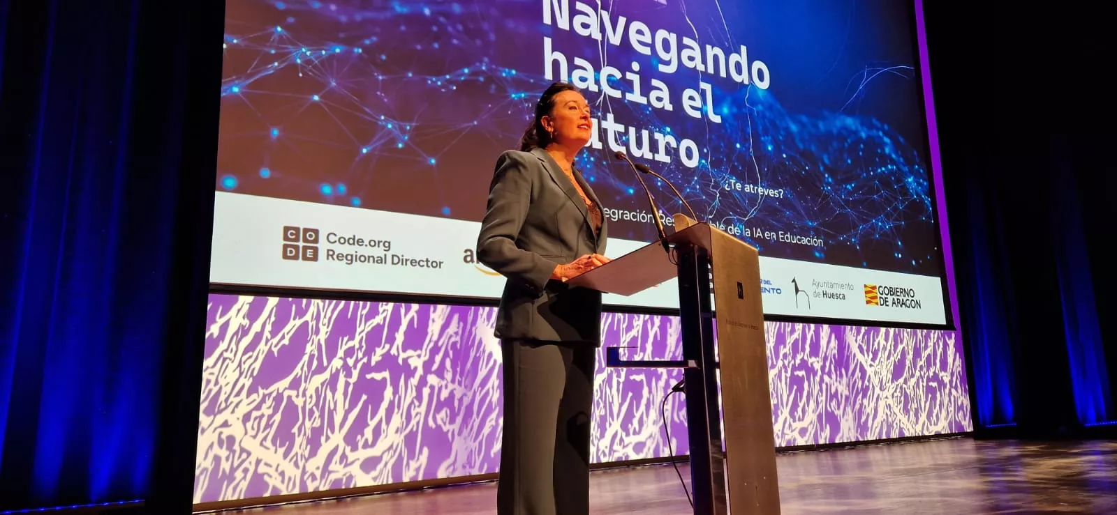 Lorena Orduna, alcaldesa de Huesca. Foto Myriam Martínez