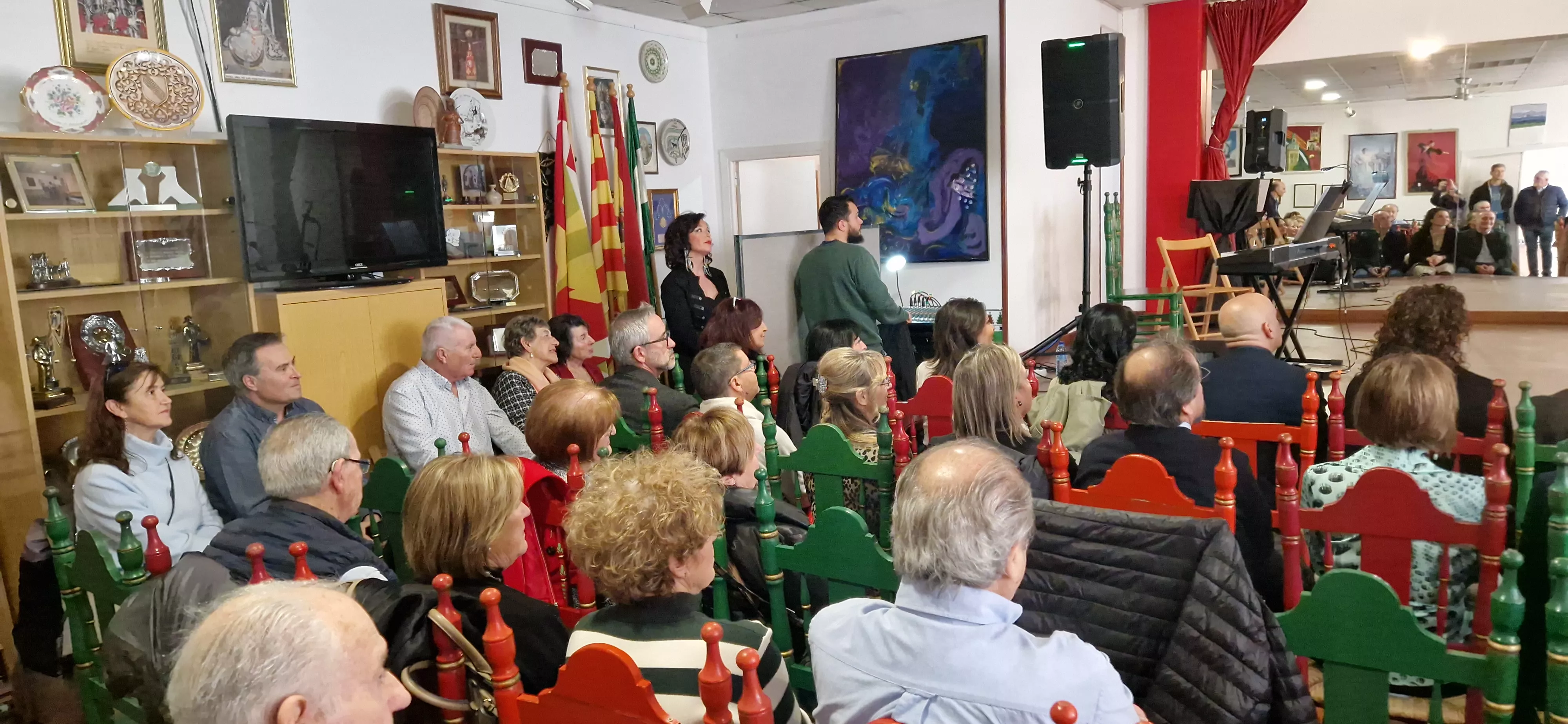 Celebración del Día de Andalucía en la Casa Regional de Huesca. Foto Myriam Martínez