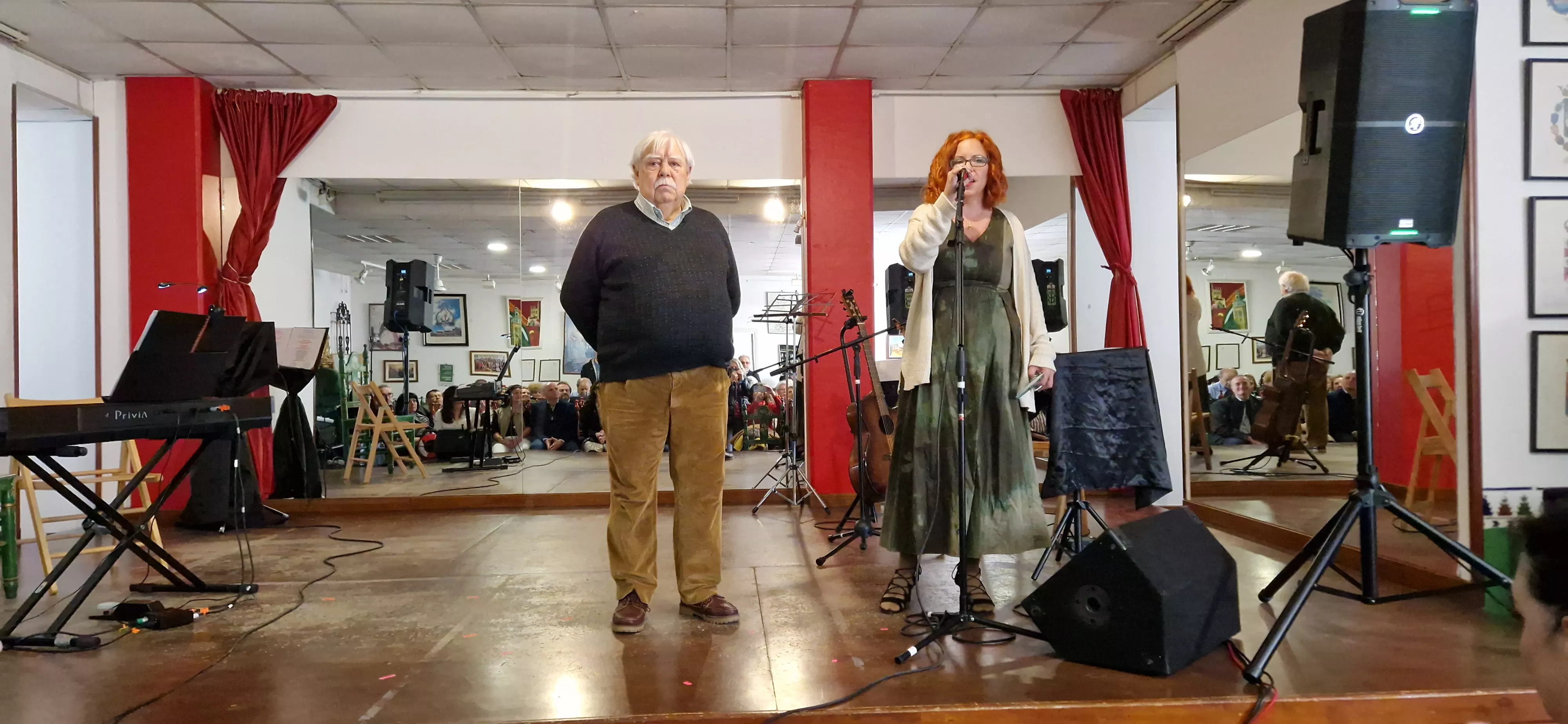 Juan Carrero y Paz Carrero Sesé. Foto Myriam Martinez