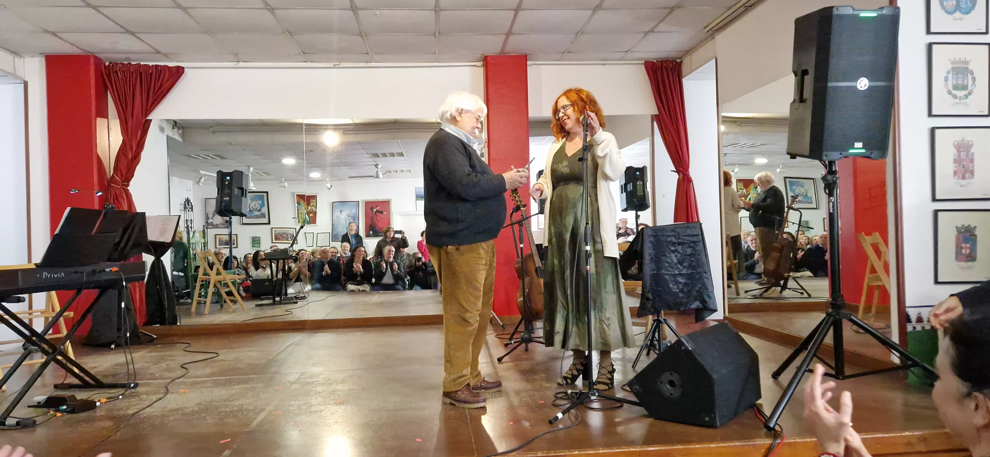 Juan Carrero y Paz Carrero Sesé. Foto Myriam Martinez