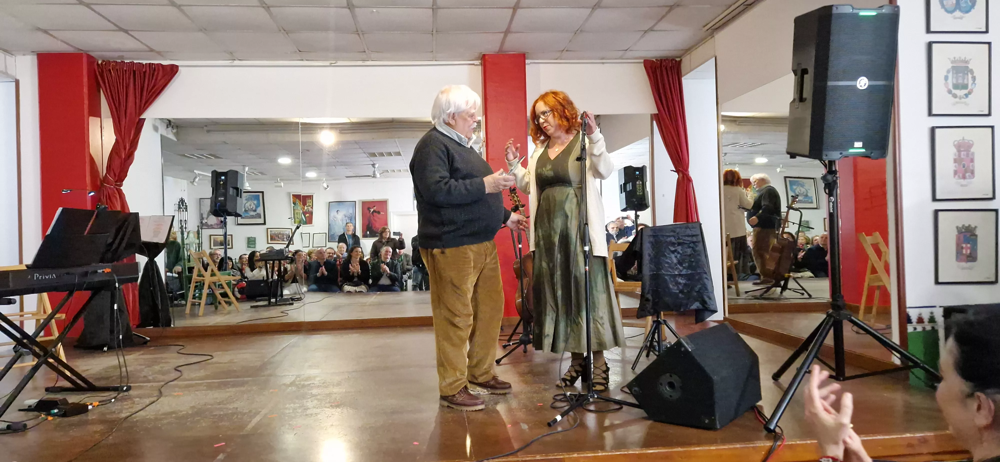 Juan Carrero y Paz Carrero Sesé. Foto Myriam Martinez