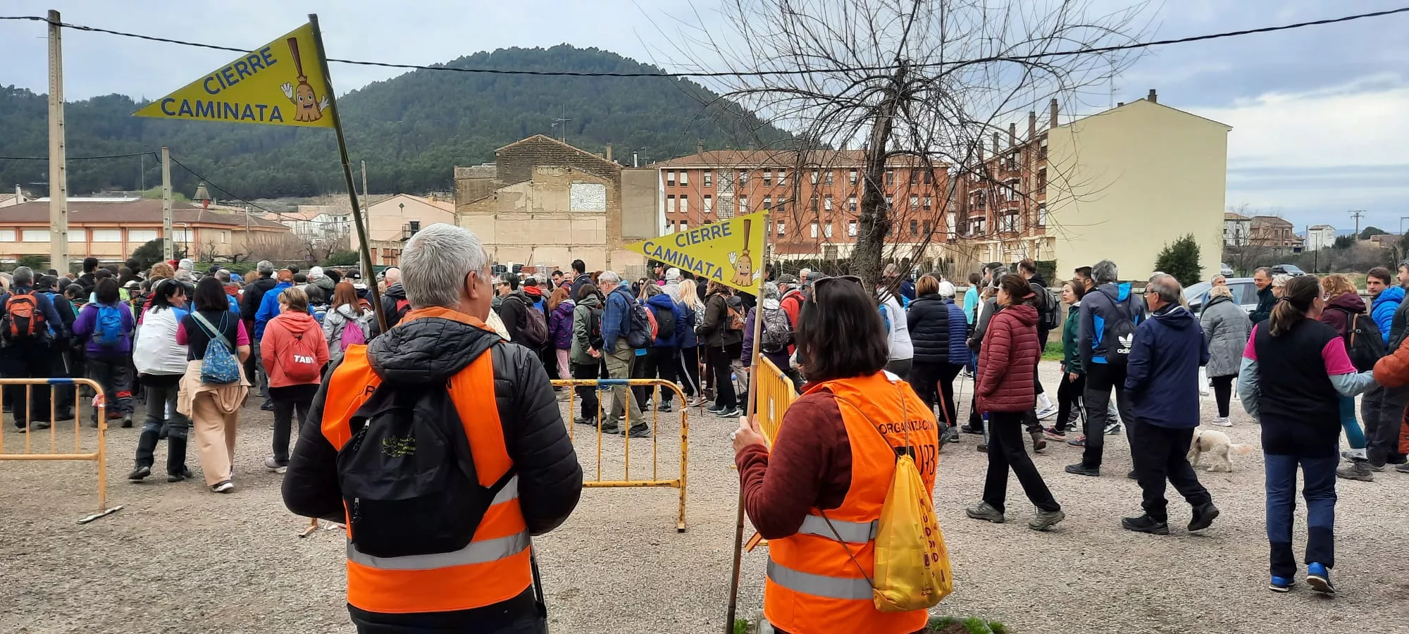 IX Caminata en la Flor del Almendro de Ayerbe del sábado. 