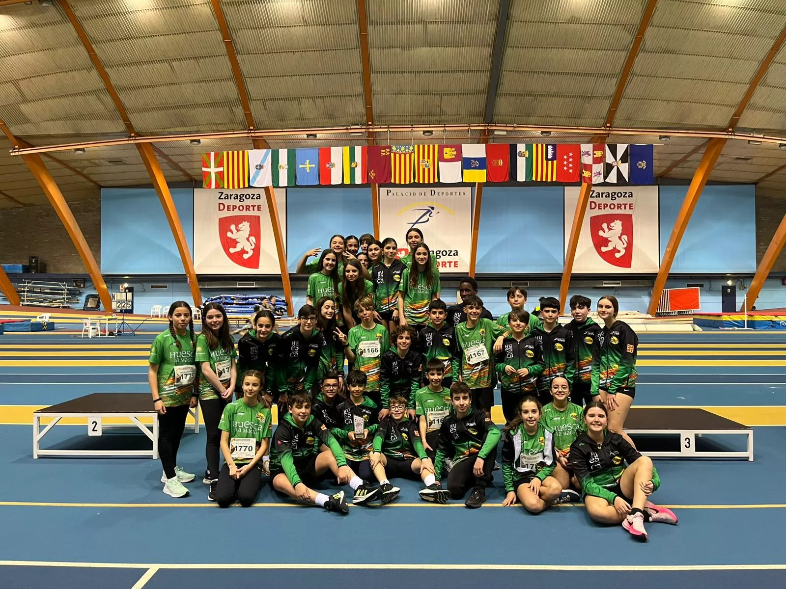 Campeonato de Aragón Sub-14 por equipos. Intec-Zoiti.