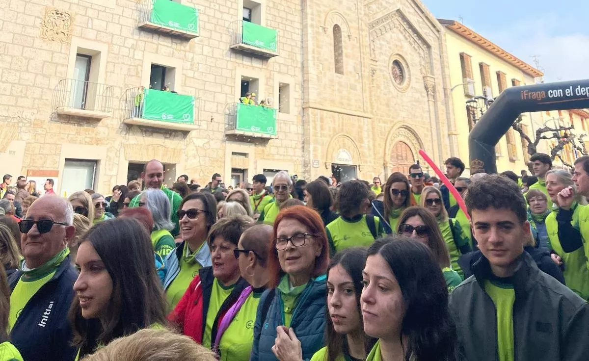 XIII Marcha Contra el Cáncer en Fraga.