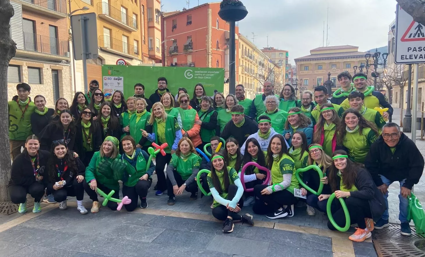 XIII Marcha Contra el Cáncer en Fraga.