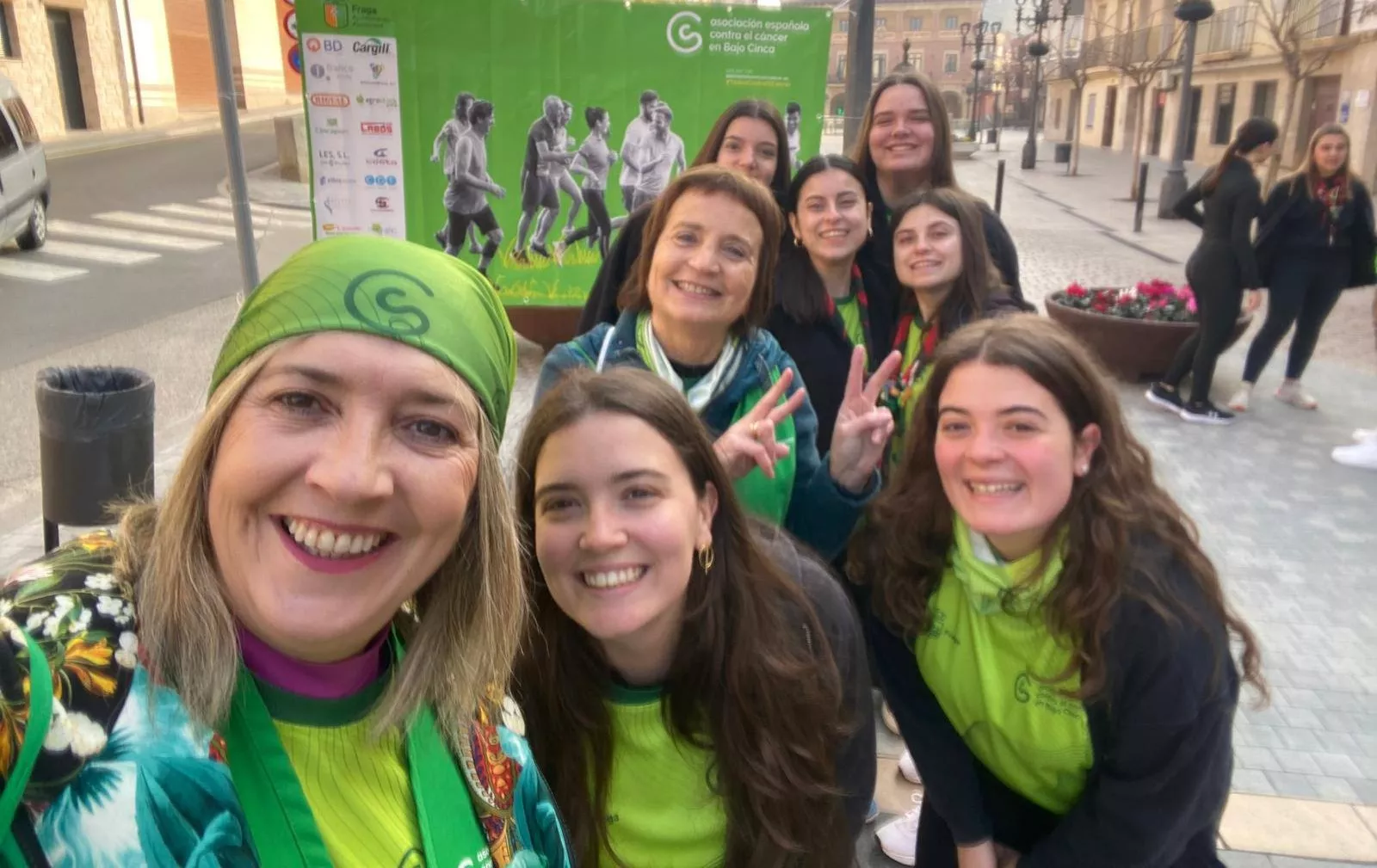 XIII Marcha Contra el Cáncer en Fraga.