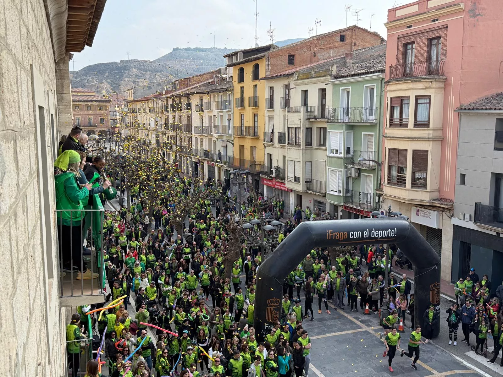 Salida de la carrera.