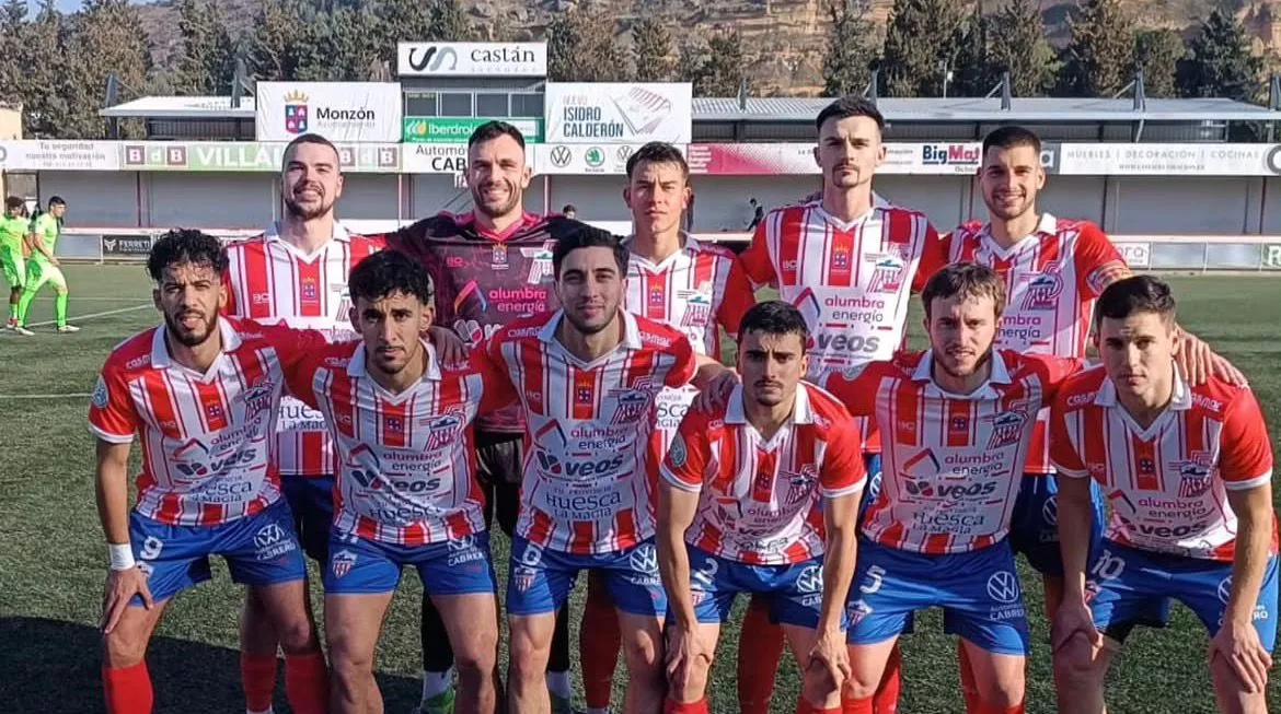 Once del Monzón ante el Utrillas.