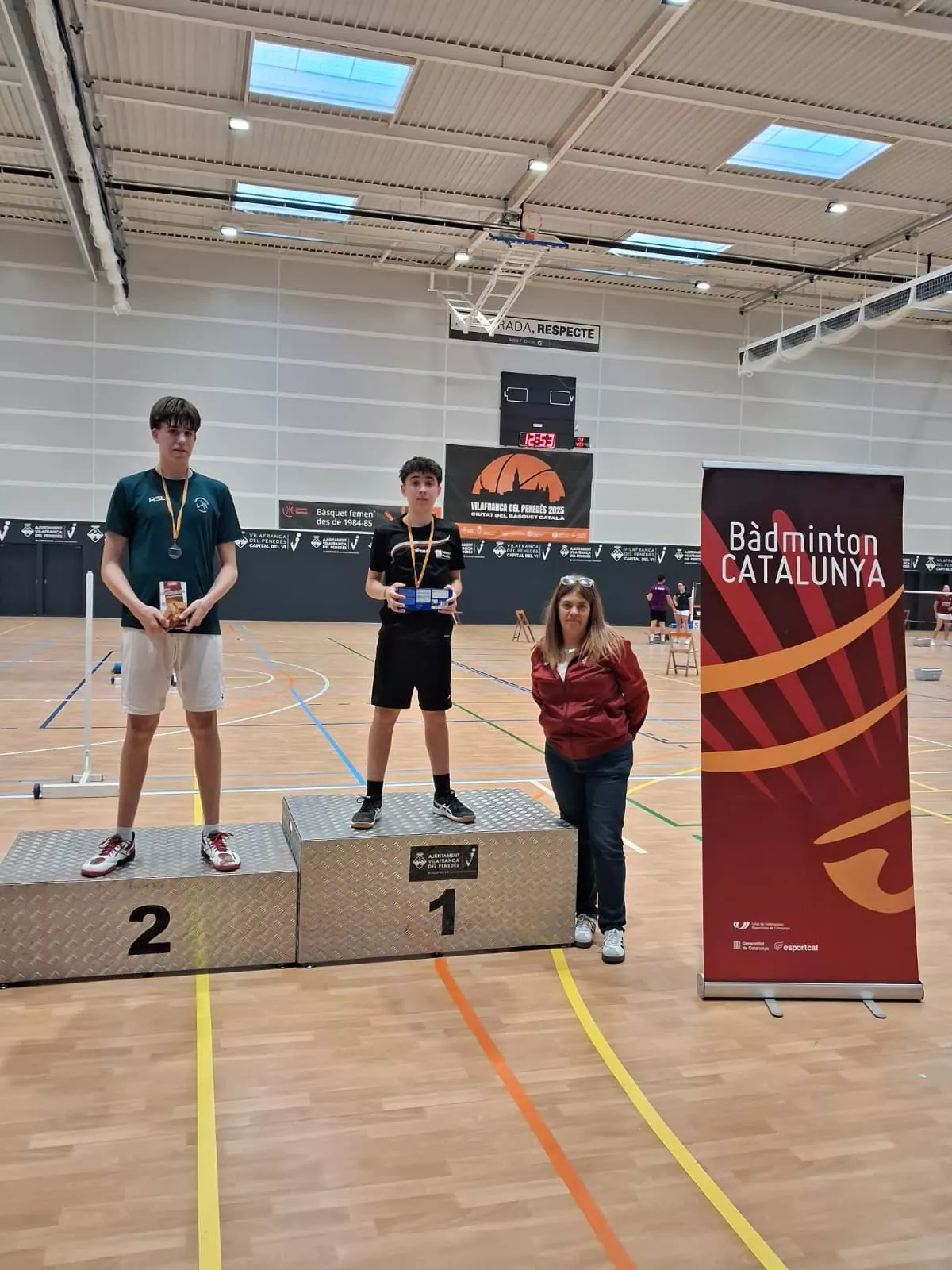 Torneo de badminton de Vilafranca del Penedés