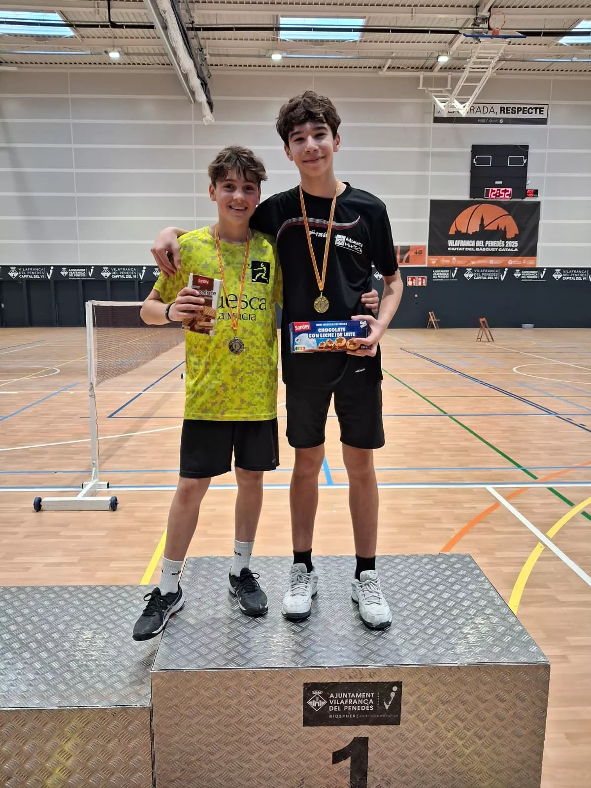 Torneo de badminton de Vilafranca del Penedés