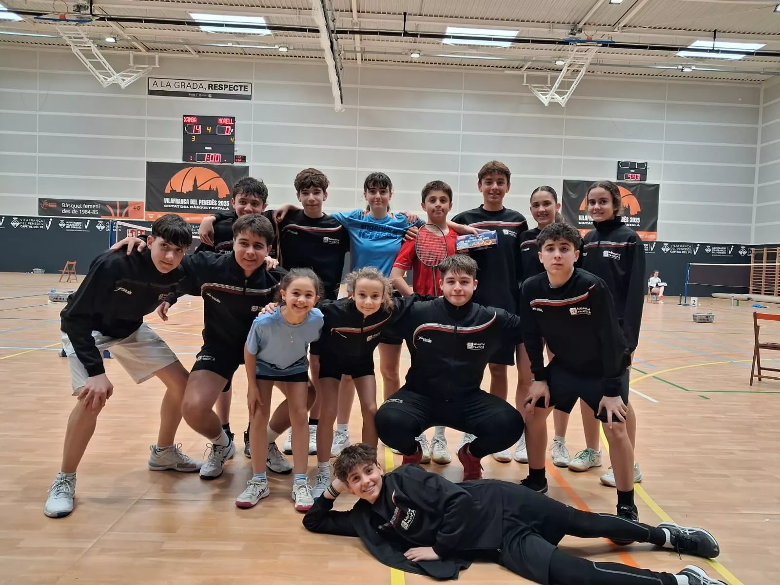 Torneo de badminton de Vilafranca del Penedés