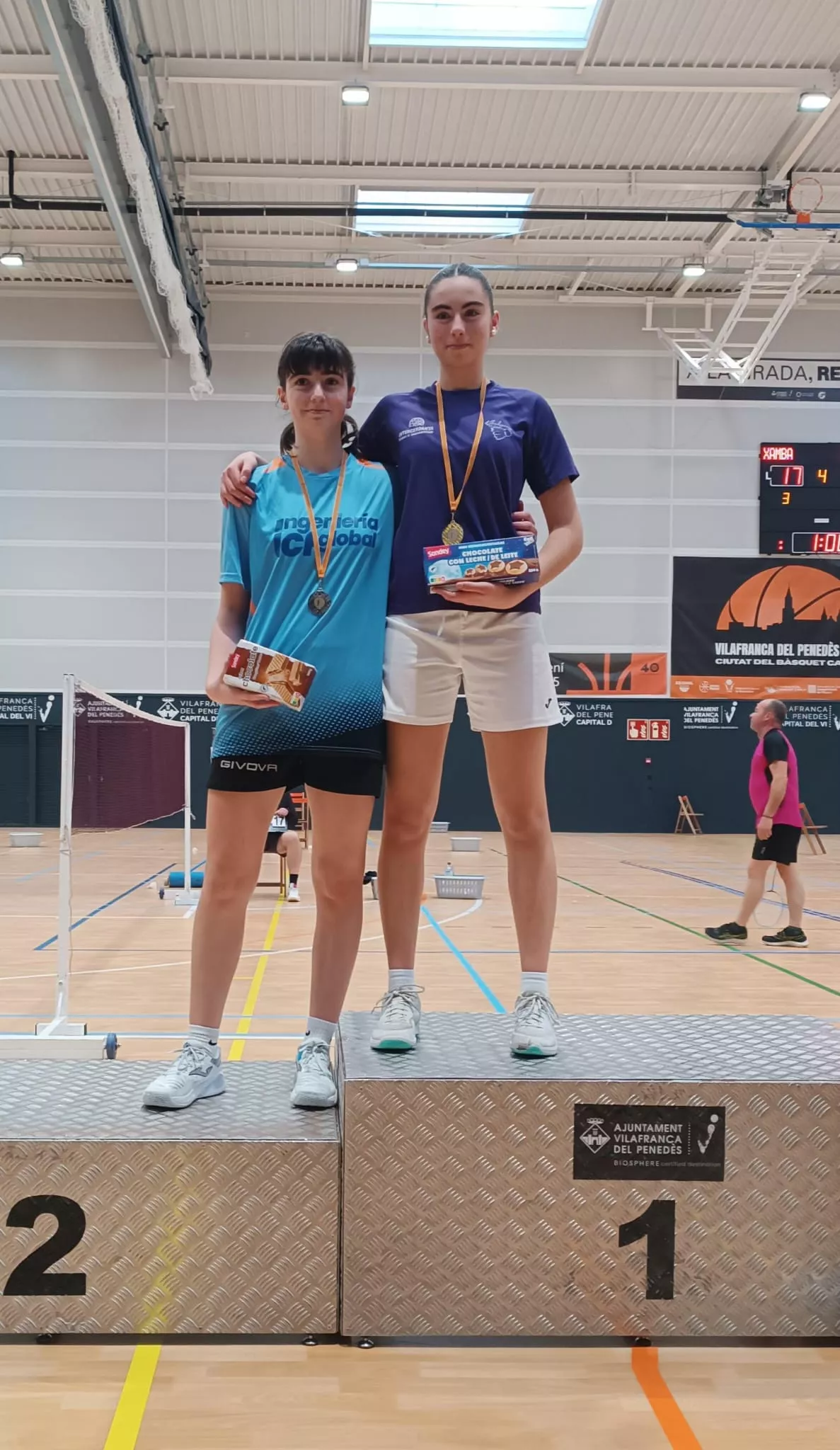 Torneo de badminton de Vilafranca del Penedés