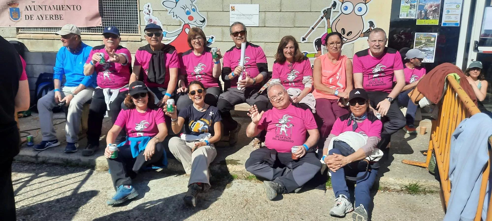 IX Caminata en la Flor del Almendro de Ayerbe.