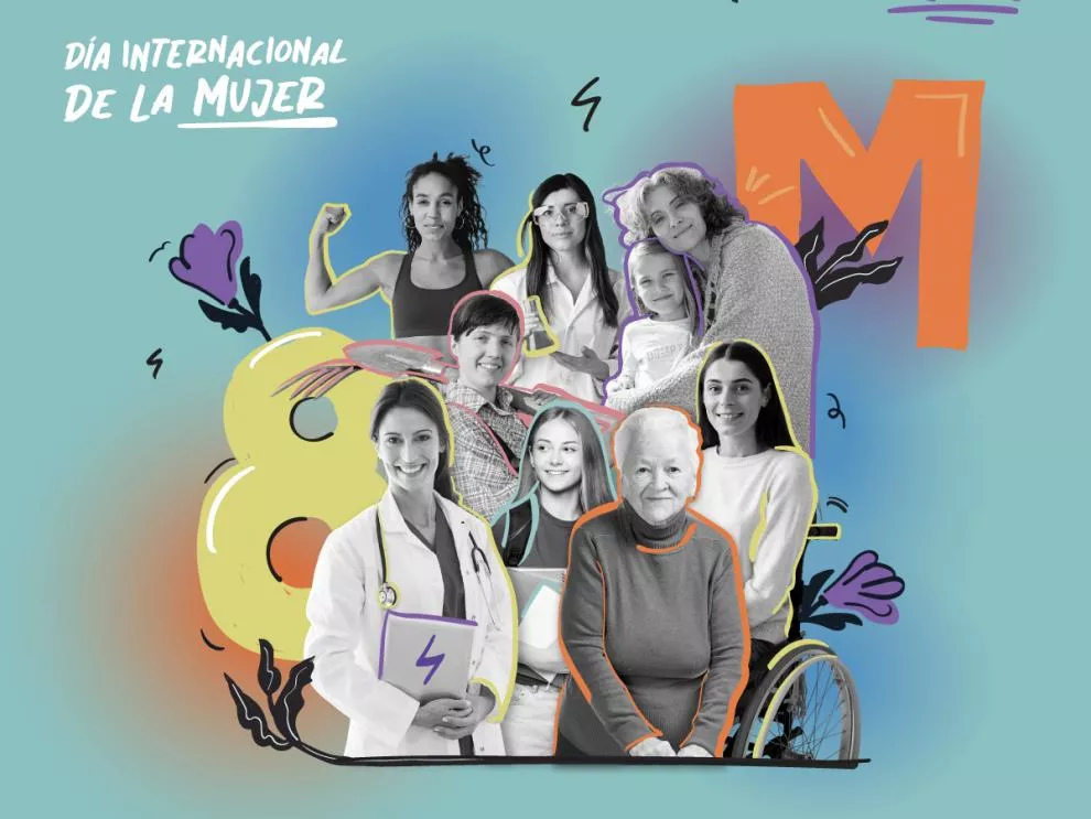 Cartel del IAM del Día de la Mujer