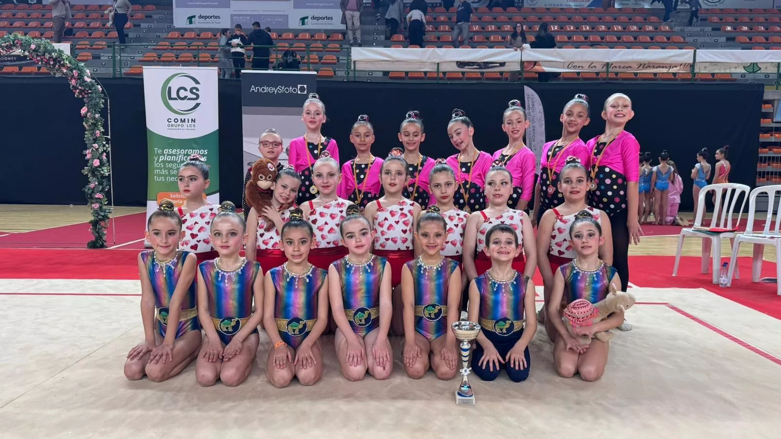 Grupo del Club 90 Huesca.