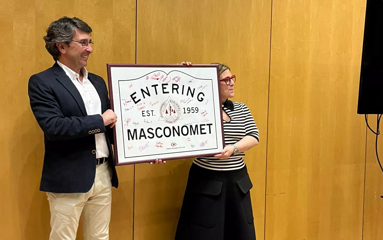 Intercambio escolar del colegio Santa Ana con Estados Unidos.