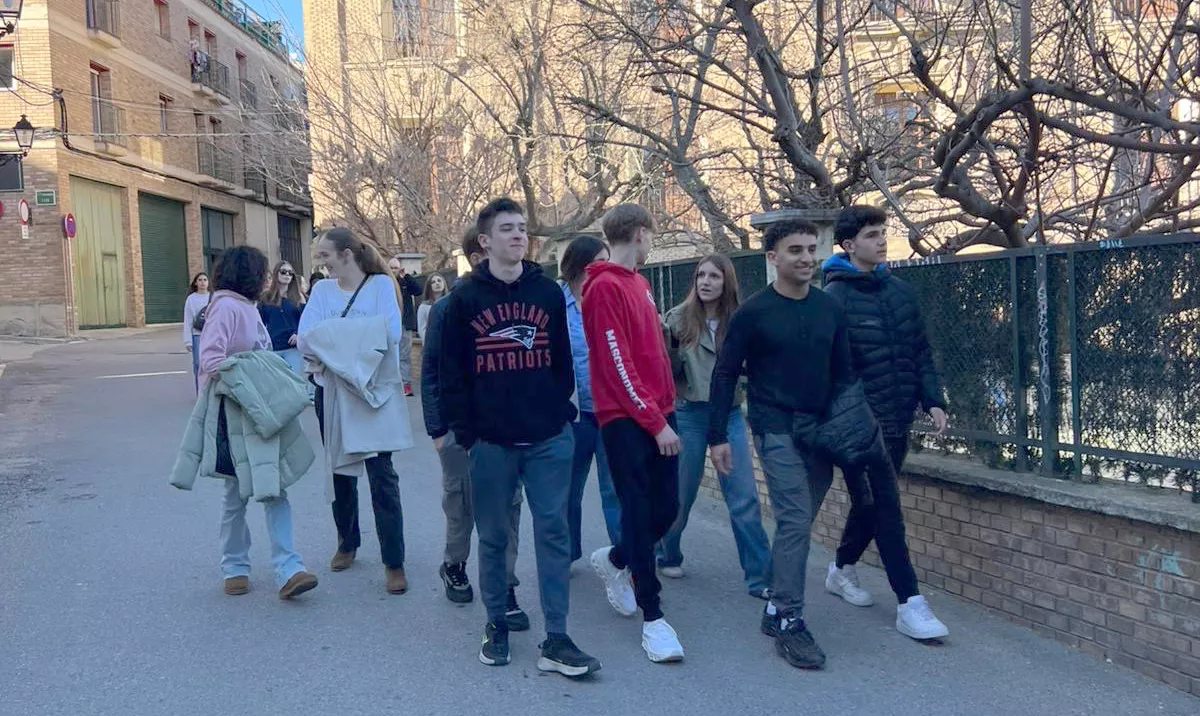 Intercambio escolar del colegio Santa Ana con Estados Unidos.