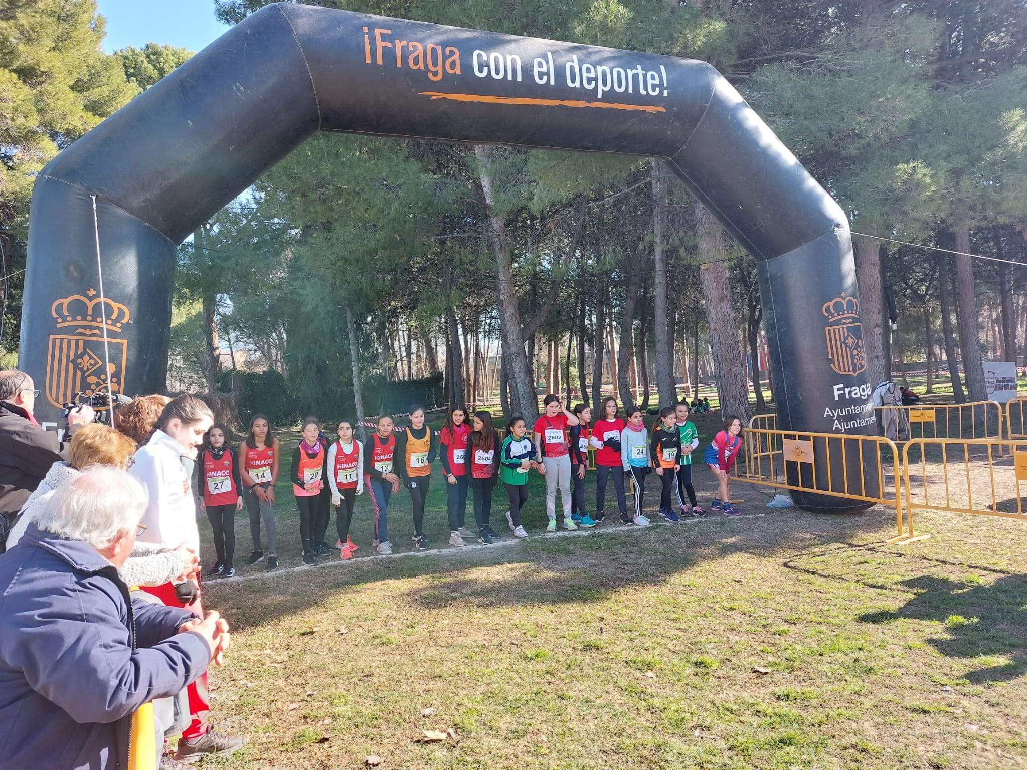 Imágenes del Cross de La Estacada. Carrera Sub 10