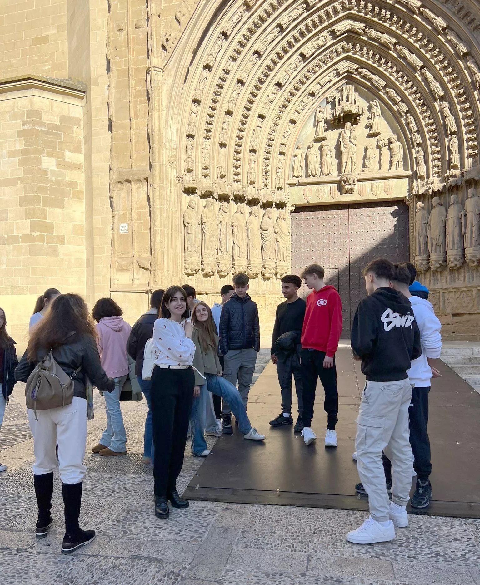 Intercambio escolar del colegio Santa Ana con Estados Unidos.