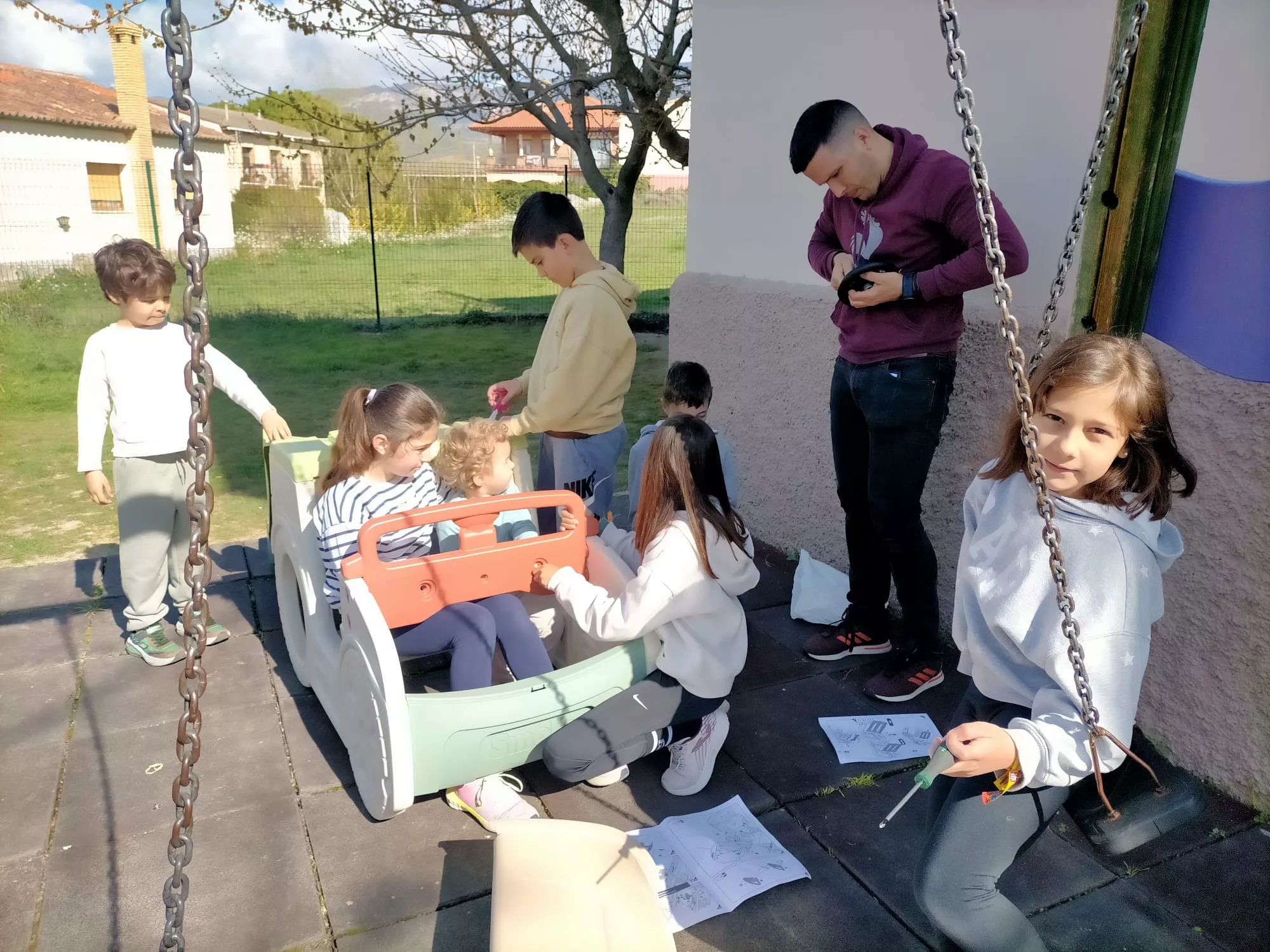 Jornada de convivencia del CEIP Virgen de la Soledad de Bolea.