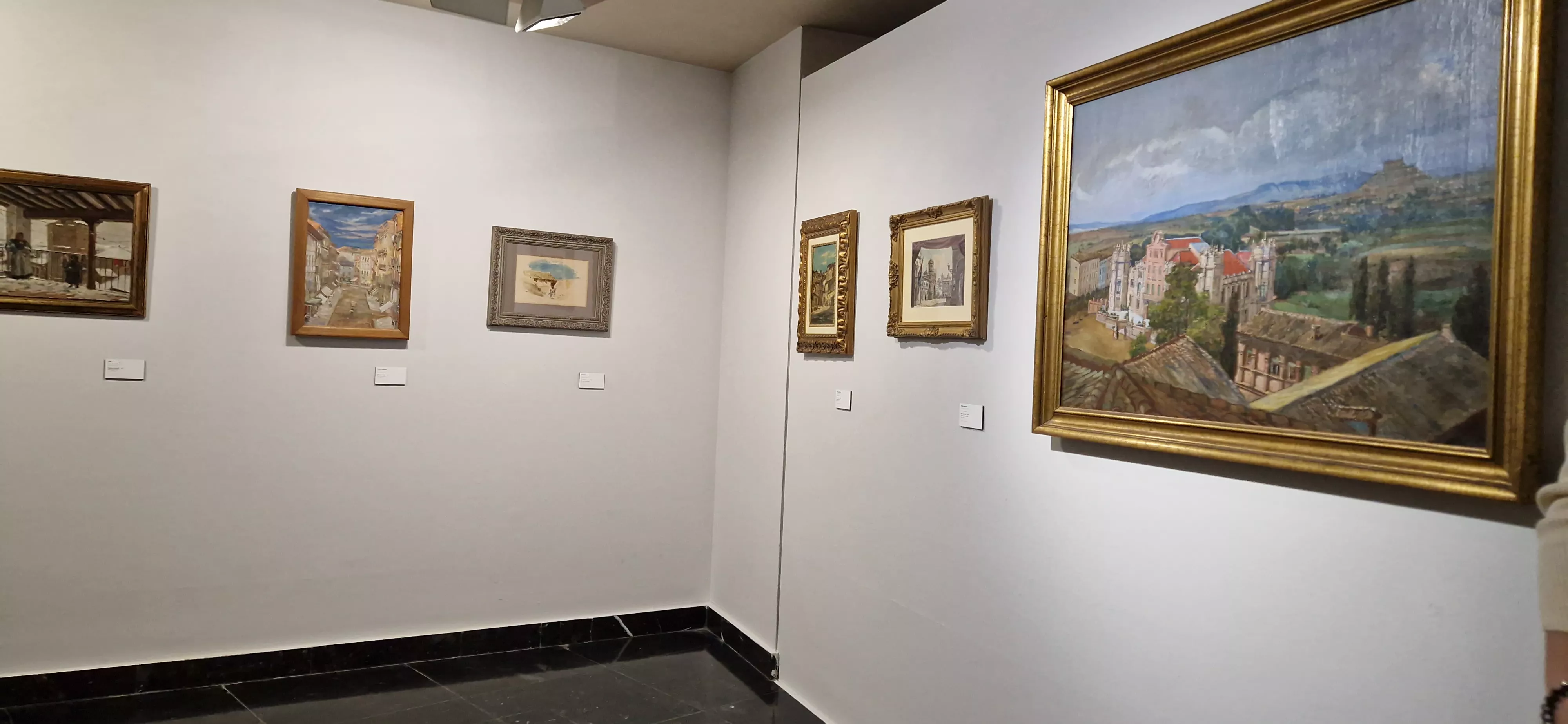 Exposición Huesca en la paleta de sus pintores (1850-1950). Foto Myriam Martínez