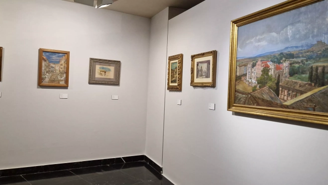 Exposición Huesca en la paleta de sus pintores (1850-1950). Foto Myriam Martínez