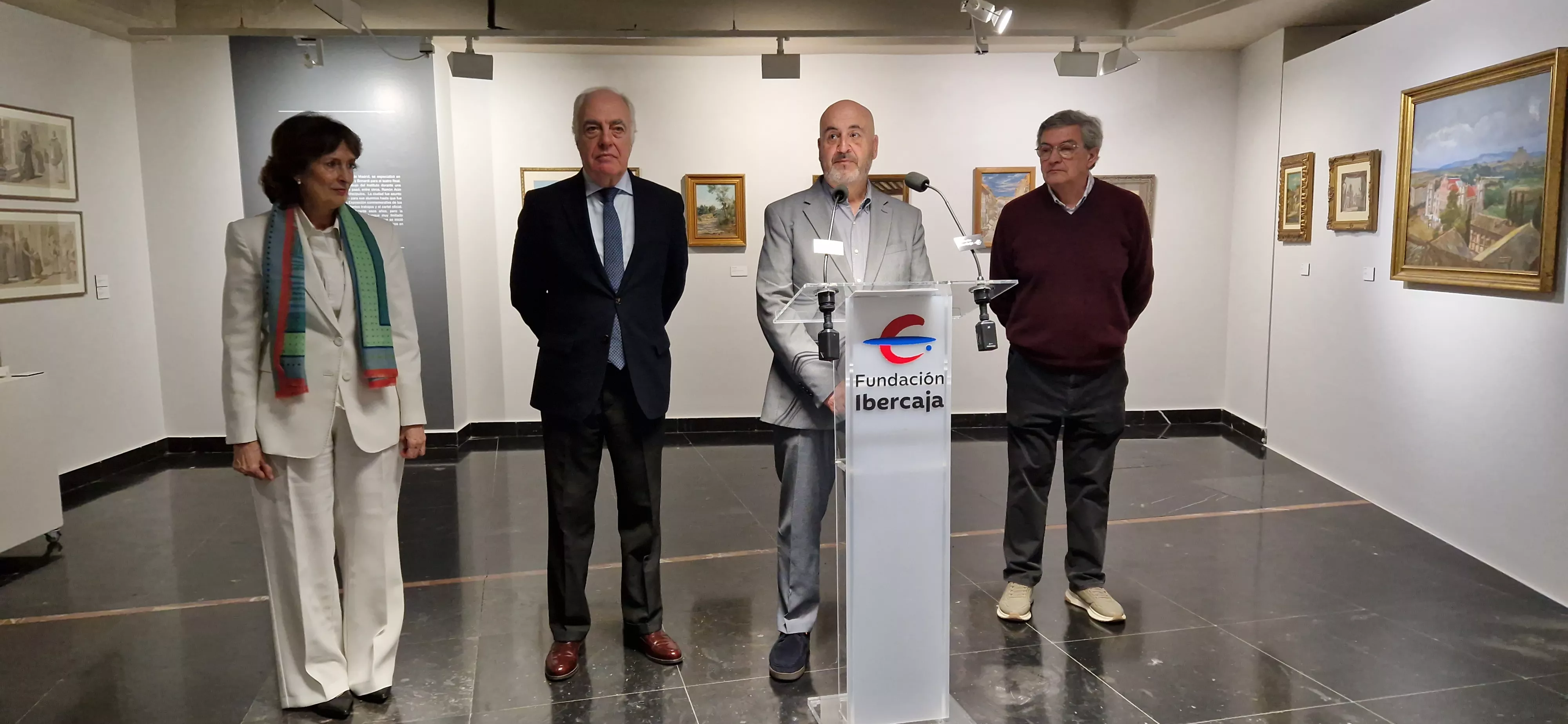 Exposición Huesca en la paleta de sus pintores (1850-1950). Foto Myriam Martínez