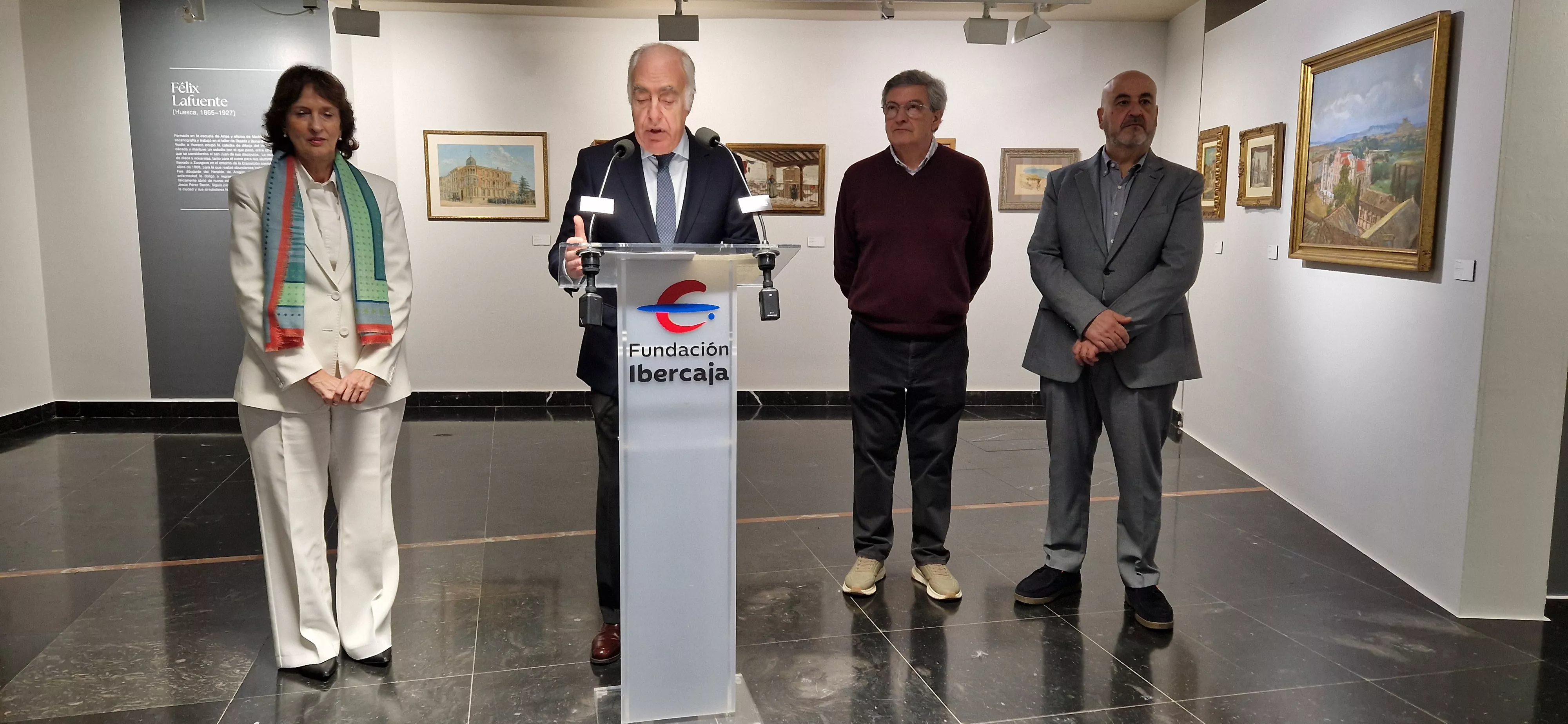 Exposición Huesca en la paleta de sus pintores (1850-1950). Foto Myriam Martínez