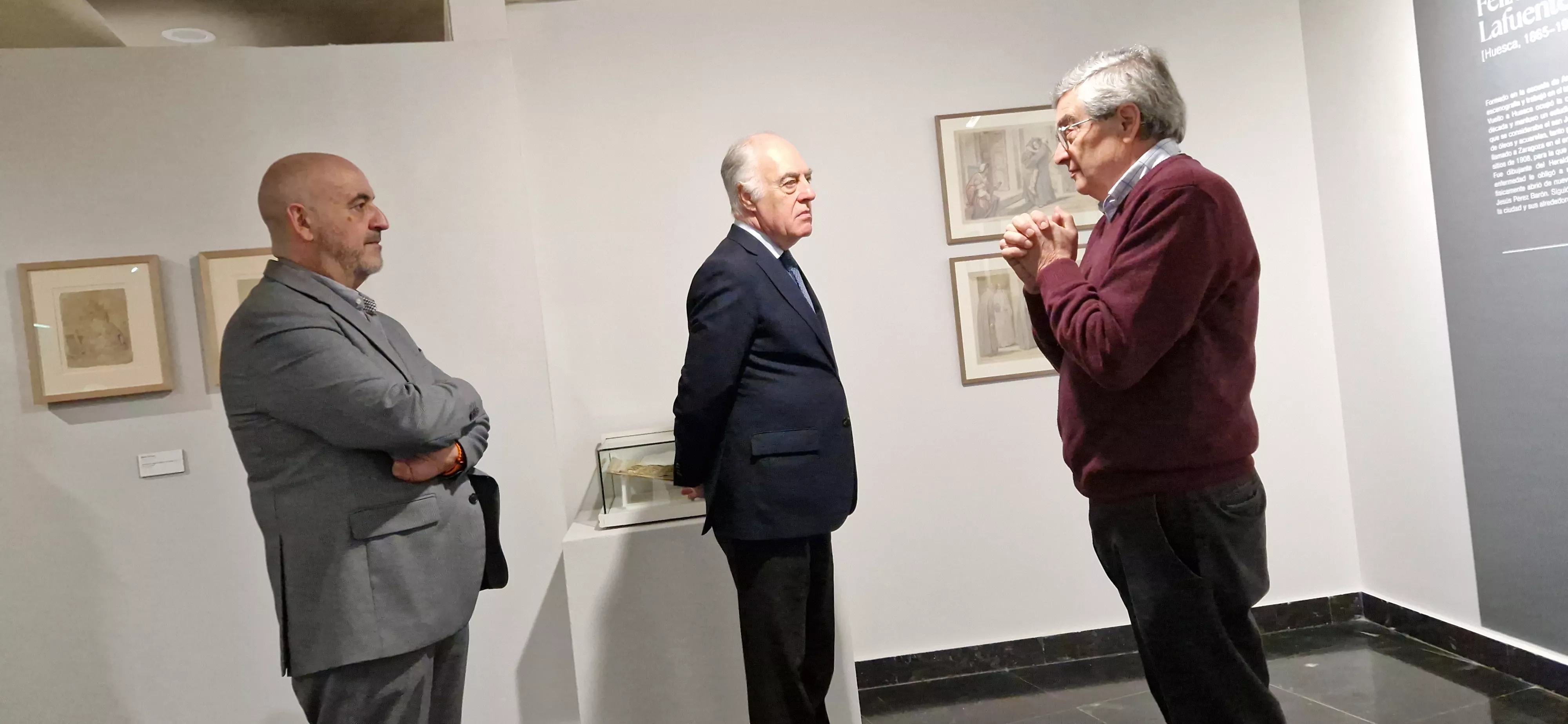 Exposición Huesca en la paleta de sus pintores (1850-1950). Foto Myriam Martínez