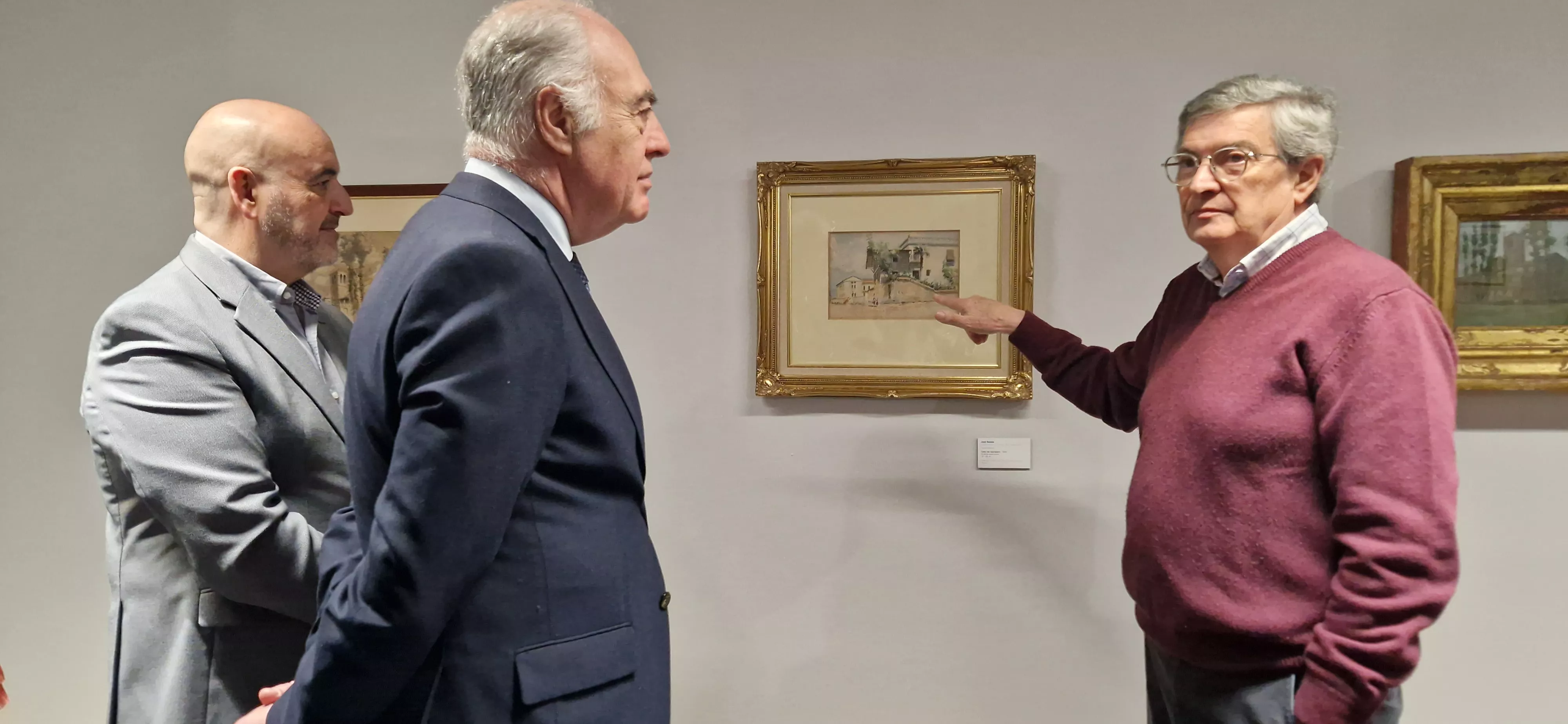 Exposición Huesca en la paleta de sus pintores (1850-1950). Foto Myriam Martínez