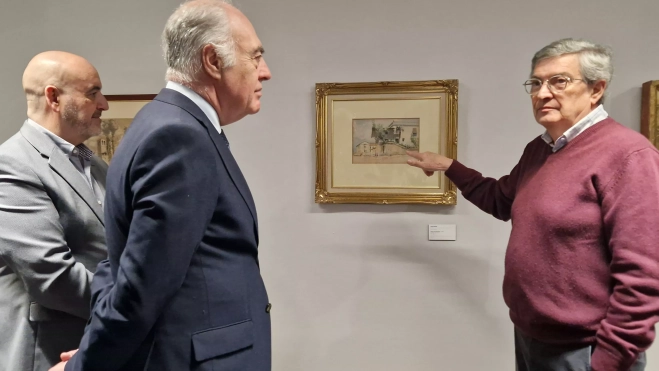 Exposición Huesca en la paleta de sus pintores (1850-1950). Foto Myriam Martínez