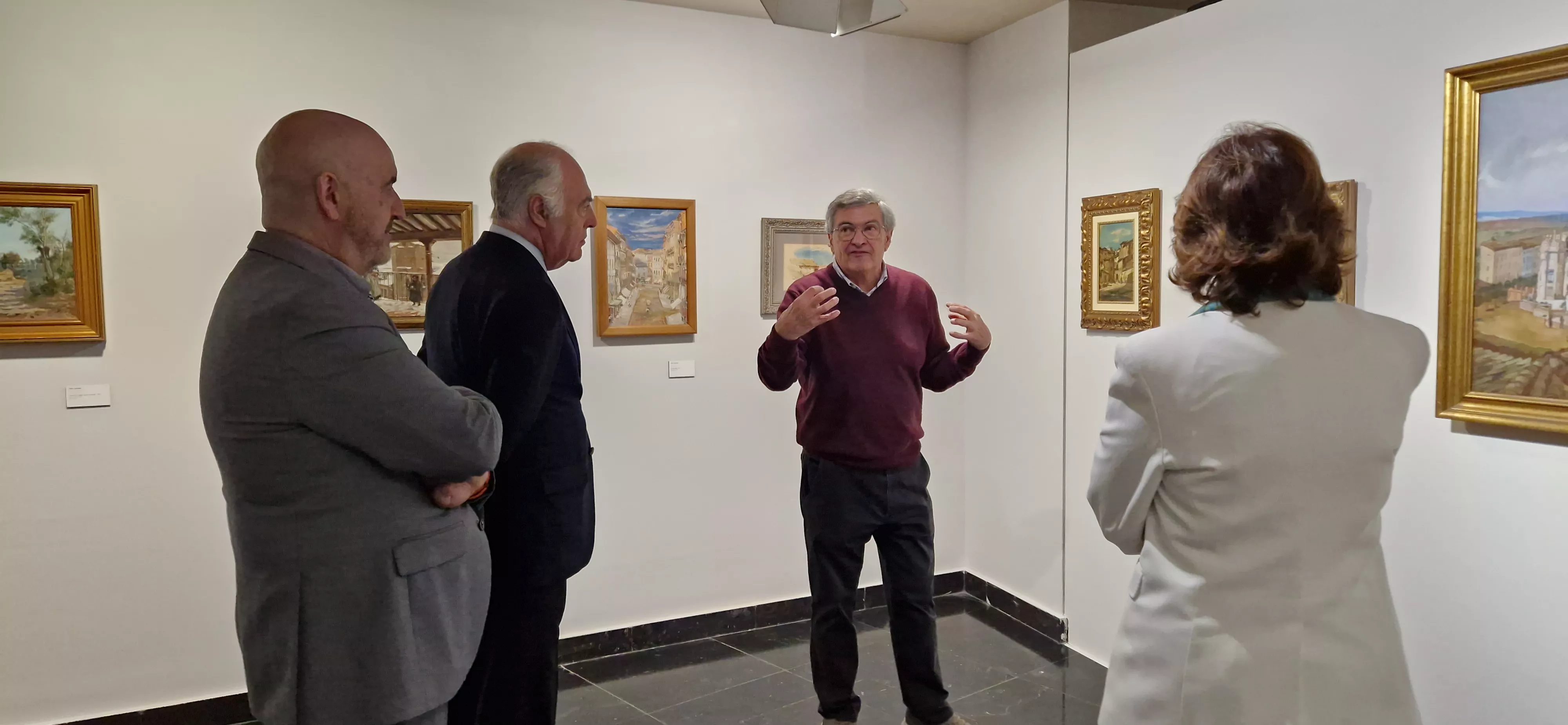 Exposición Huesca en la paleta de sus pintores (1850-1950). Foto Myriam Martínez