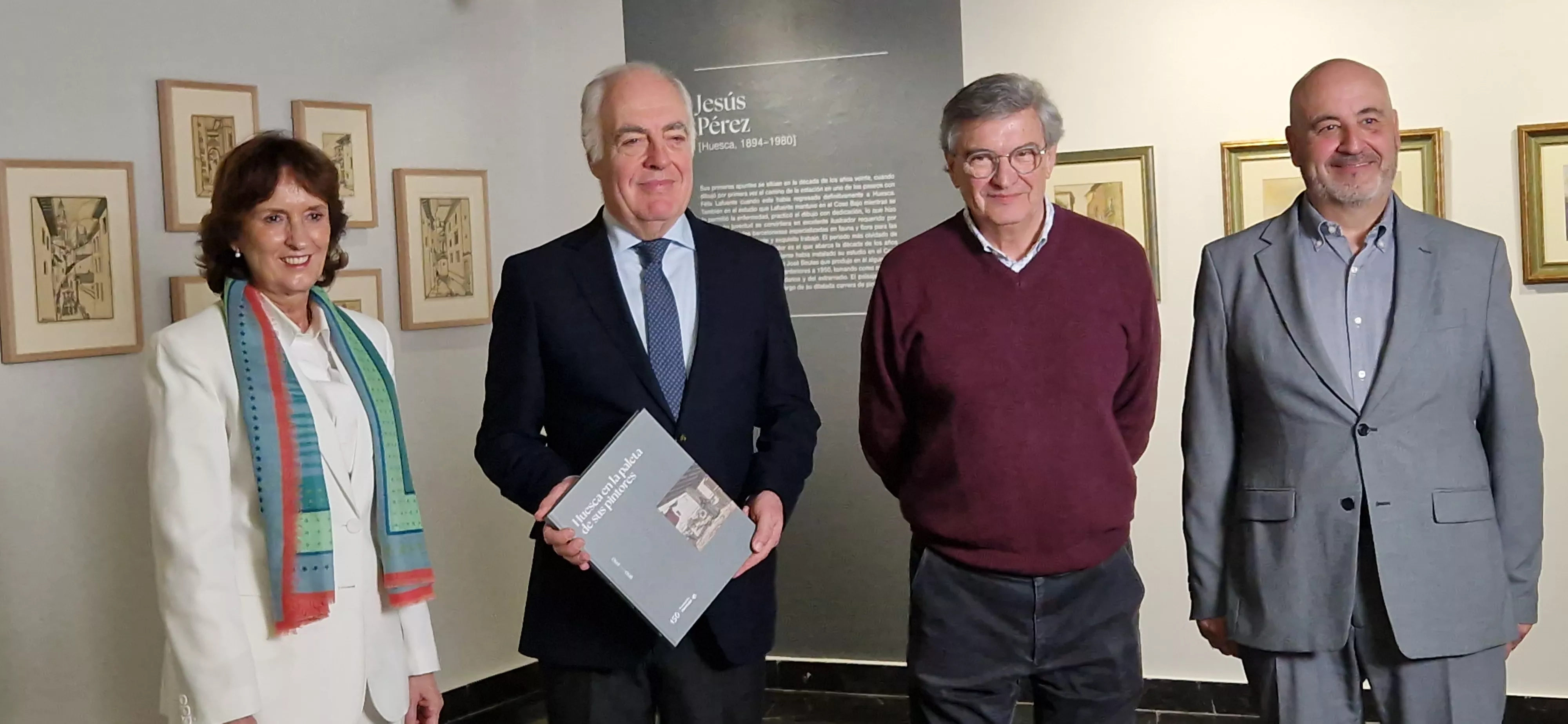 Exposición Huesca en la paleta de sus pintores (1850-1950). Foto Myriam Martínez