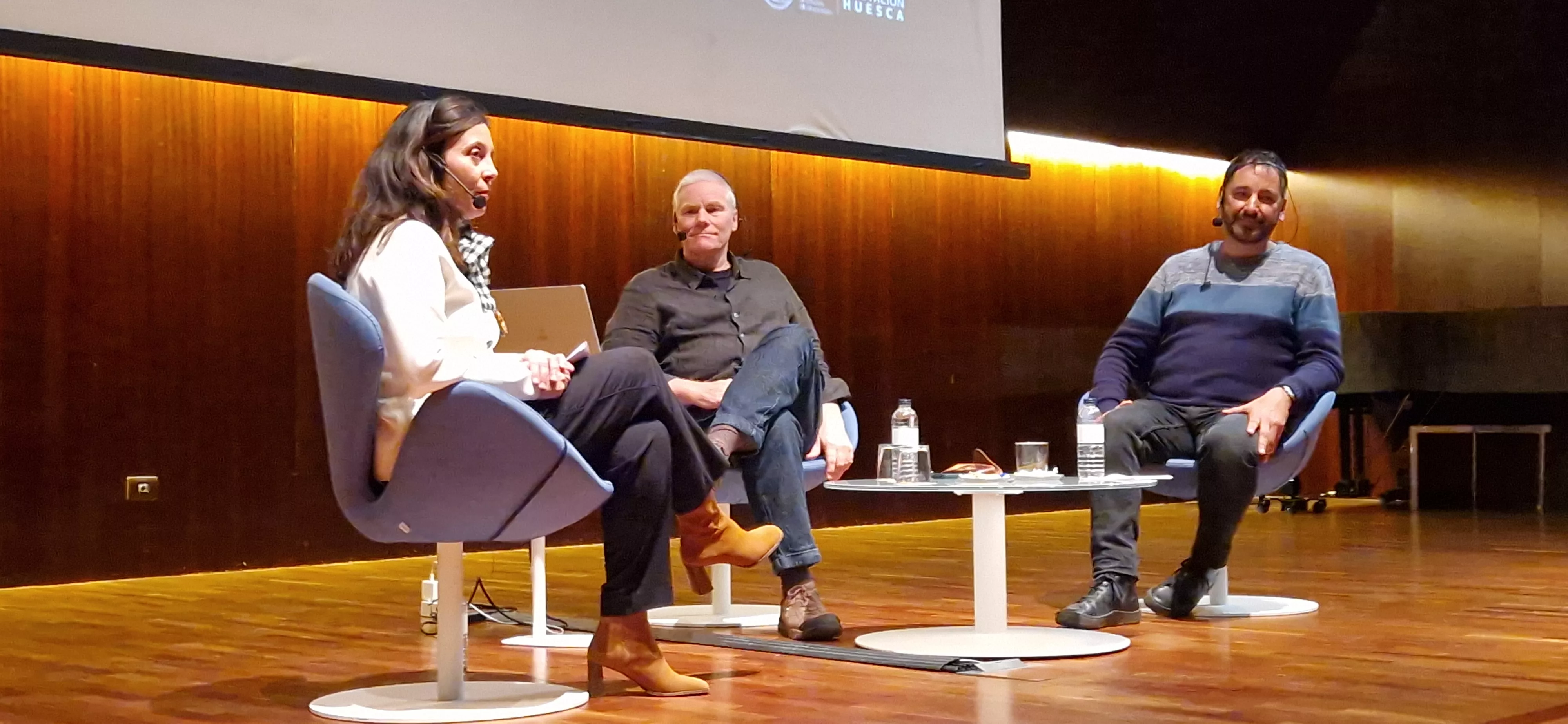 Natalia Juan Chris Baldwin y Roberto Ramos. Foto Myriam Martínez