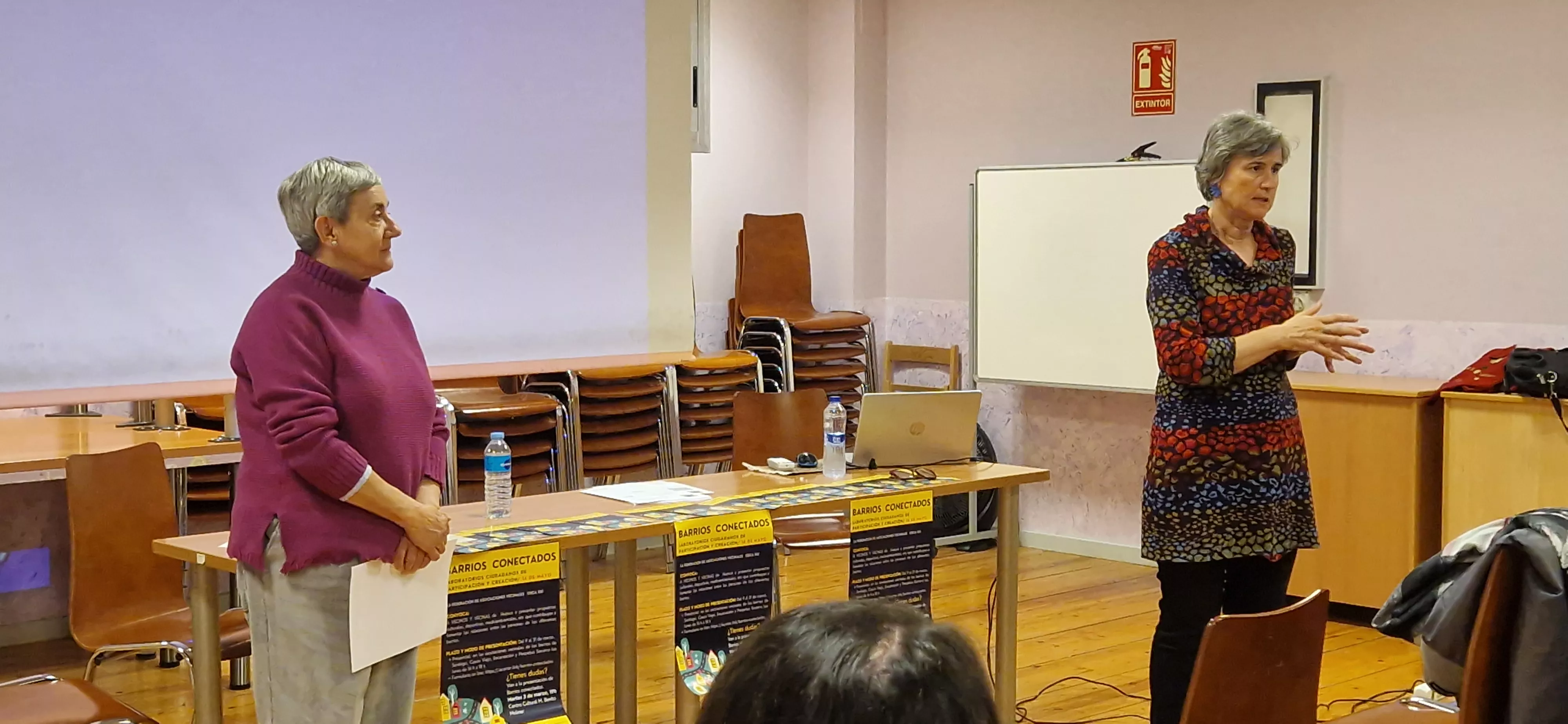 Sesión informativa sobre Conecta Barrios. Foto Myriam Martínez