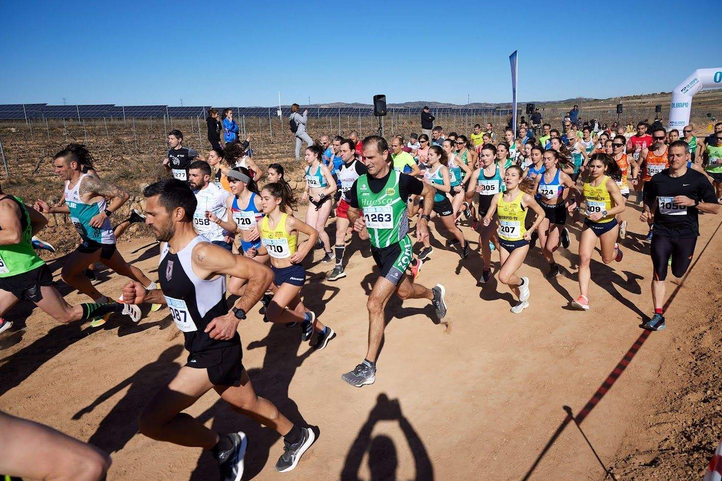 Imágenes del Cross de Mas de las Matas. Foto CA Olimpo