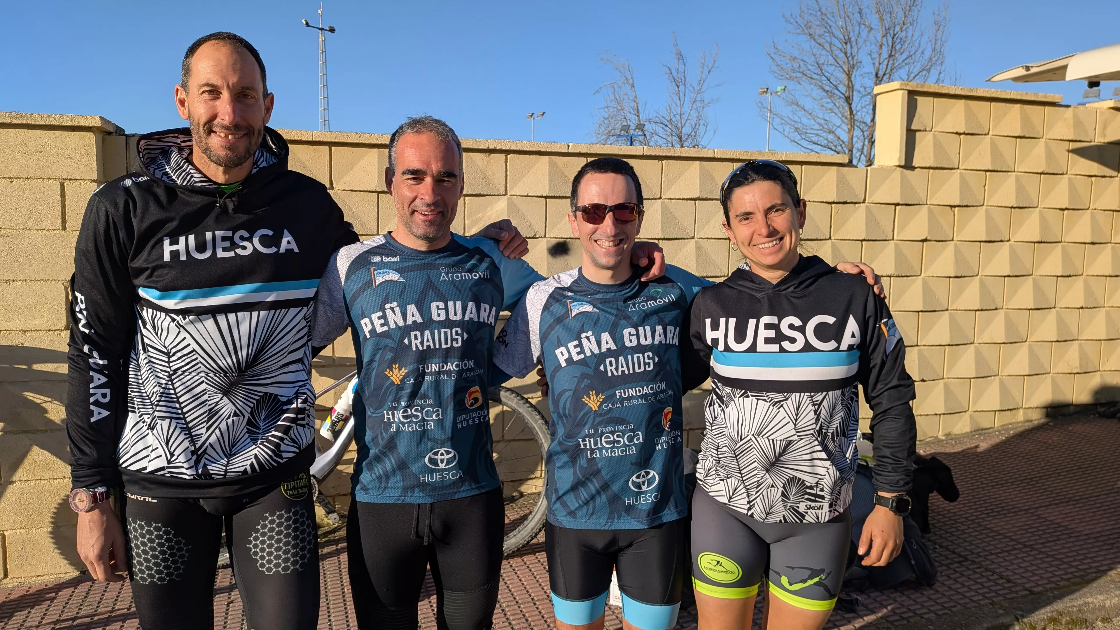 El equipo de Aragón Peña Guara