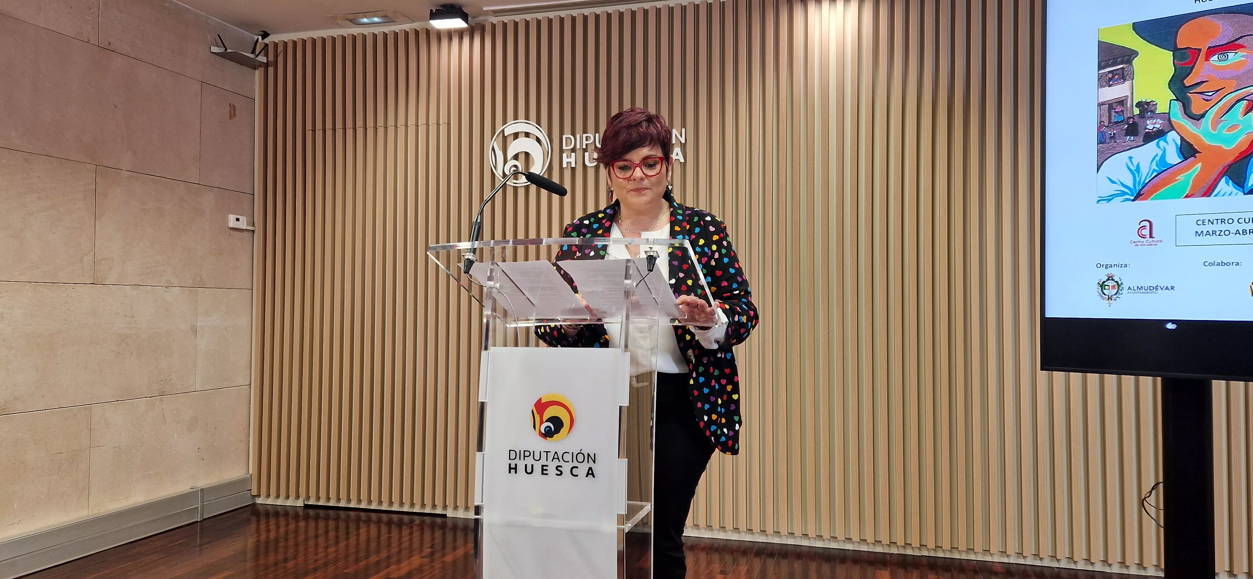 Sofía Avellanas, alcaldesa de Almudévar. Foto Myriam Martínez
