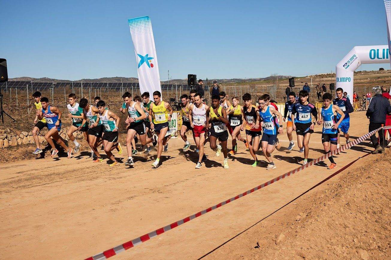 Imágenes del Cross de Mas de las Matas. Foto CA Olimpo