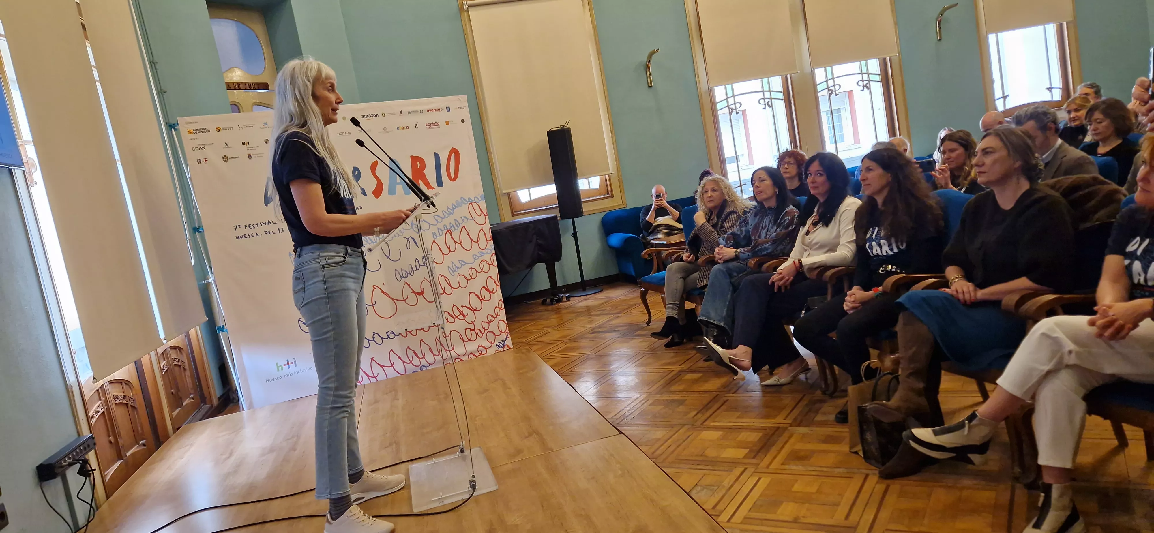 Marta Peña. Presentación de Diversario 2026. Foto Myriam Martínez