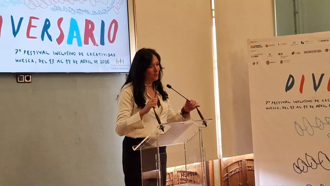 Lorena Orduna. Presentación de Diversario 2026. Foto Myriam Martínez Lorena Orduna. Presentación de Diversario 2026. Foto Myriam Martínez