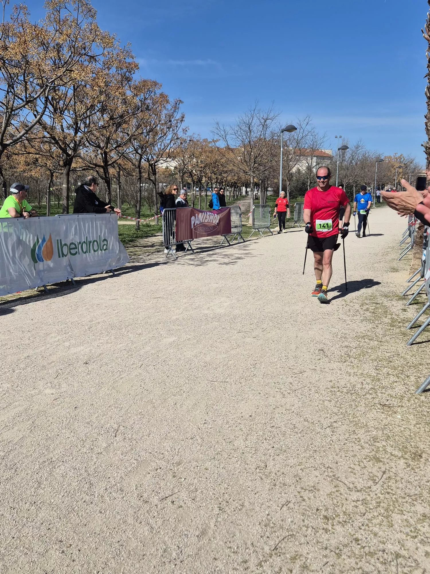 Copa de España de Marcha Nórdica con Iván Jaime y María Grasa medallas de plata. Fotos Juanlu Herrero y Paco Ramírez