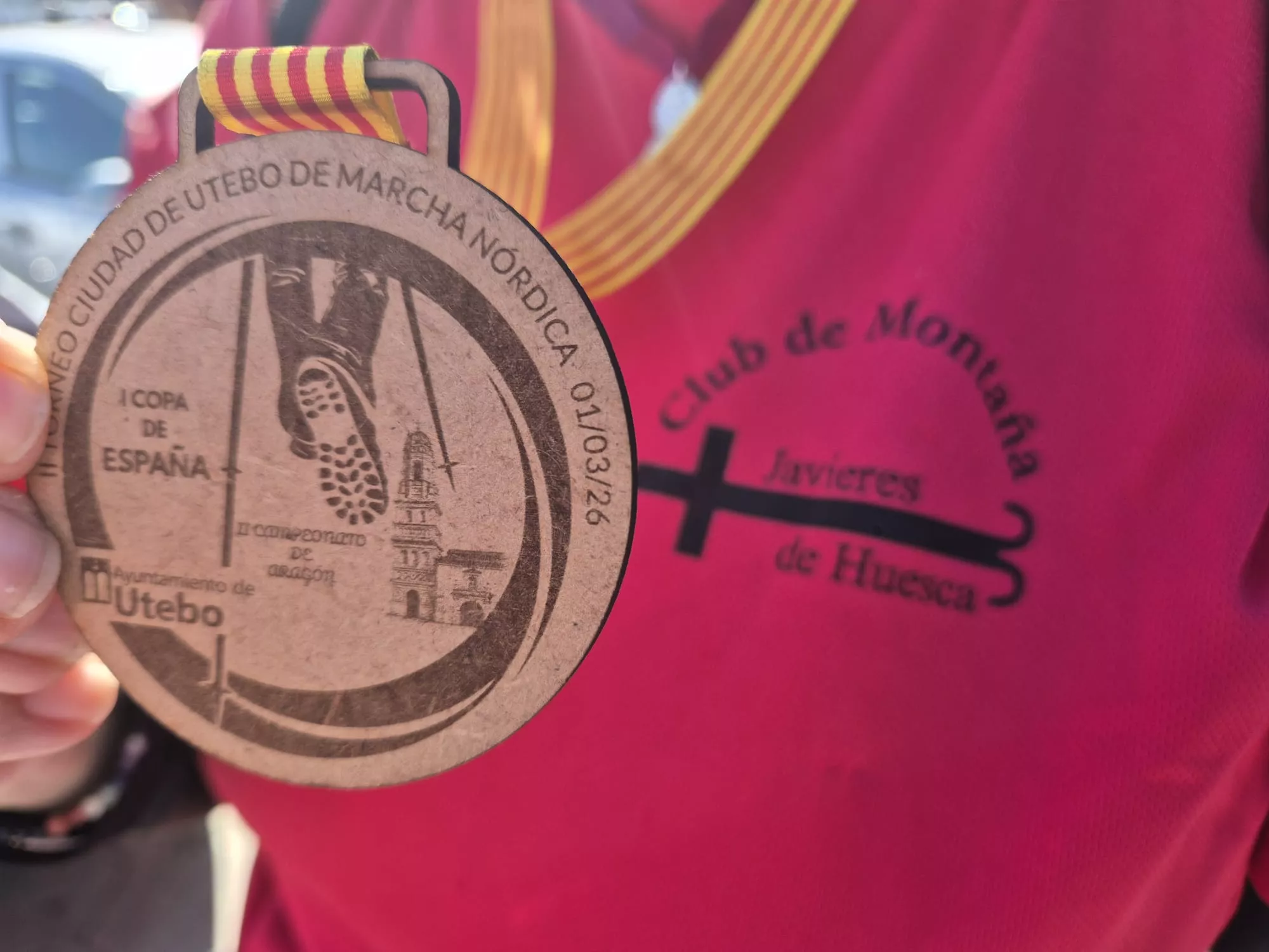 Copa de España de Marcha Nórdica con Iván Jaime y María Grasa medallas de plata. Fotos Juanlu Herrero y Paco Ramírez