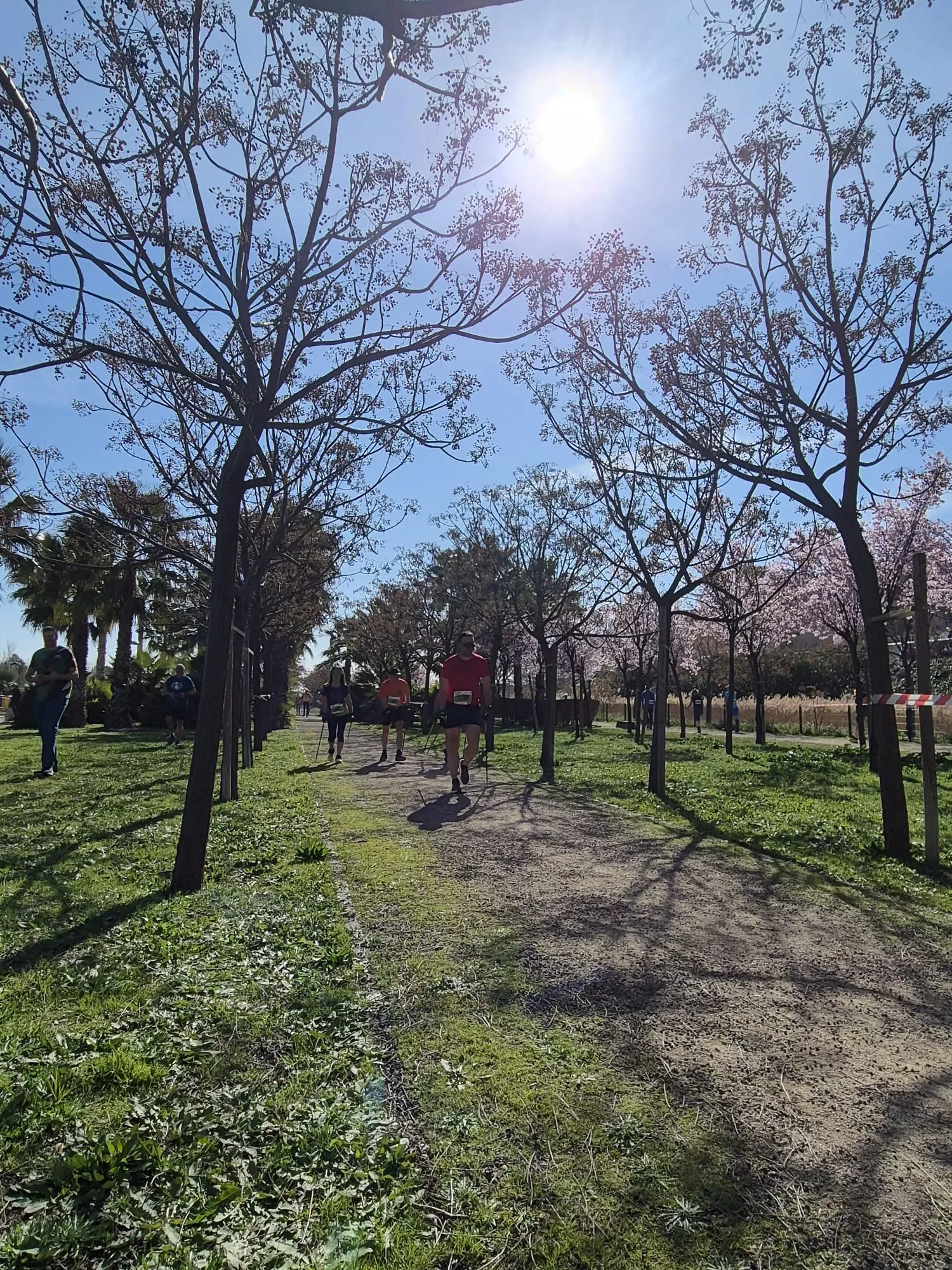 Copa de España de Marcha Nórdica con Iván Jaime y María Grasa medallas de plata. Fotos Juanlu Herrero y Paco Ramírez