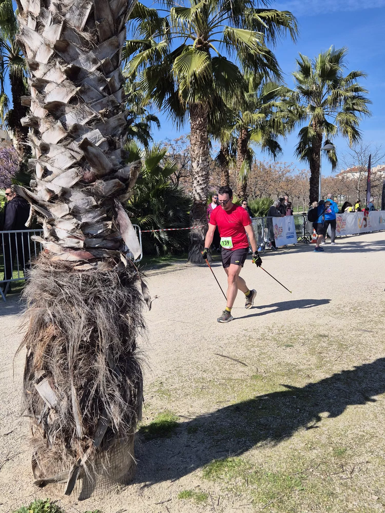 Copa de España de Marcha Nórdica con Iván Jaime y María Grasa medallas de plata. Fotos Juanlu Herrero y Paco Ramírez