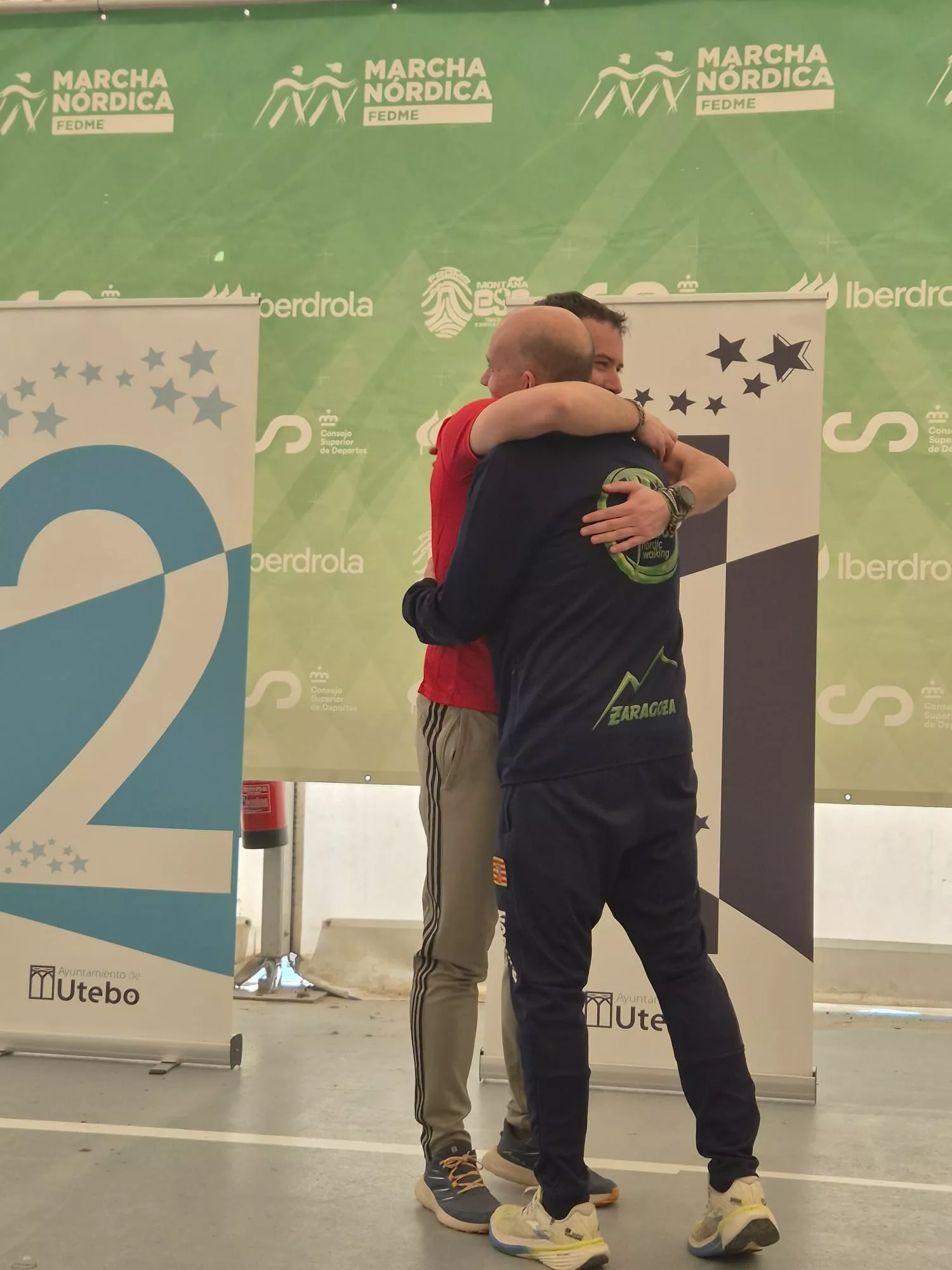 Copa de España de Marcha Nórdica con Iván Jaime y María Grasa medallas de plata. Fotos Juanlu Herrero y Paco Ramírez