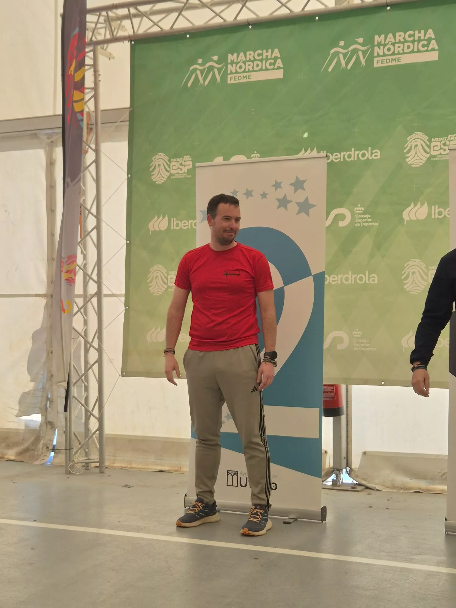 Copa de España de Marcha Nórdica con Iván Jaime y María Grasa medallas de plata. Fotos Juanlu Herrero y Paco Ramírez
