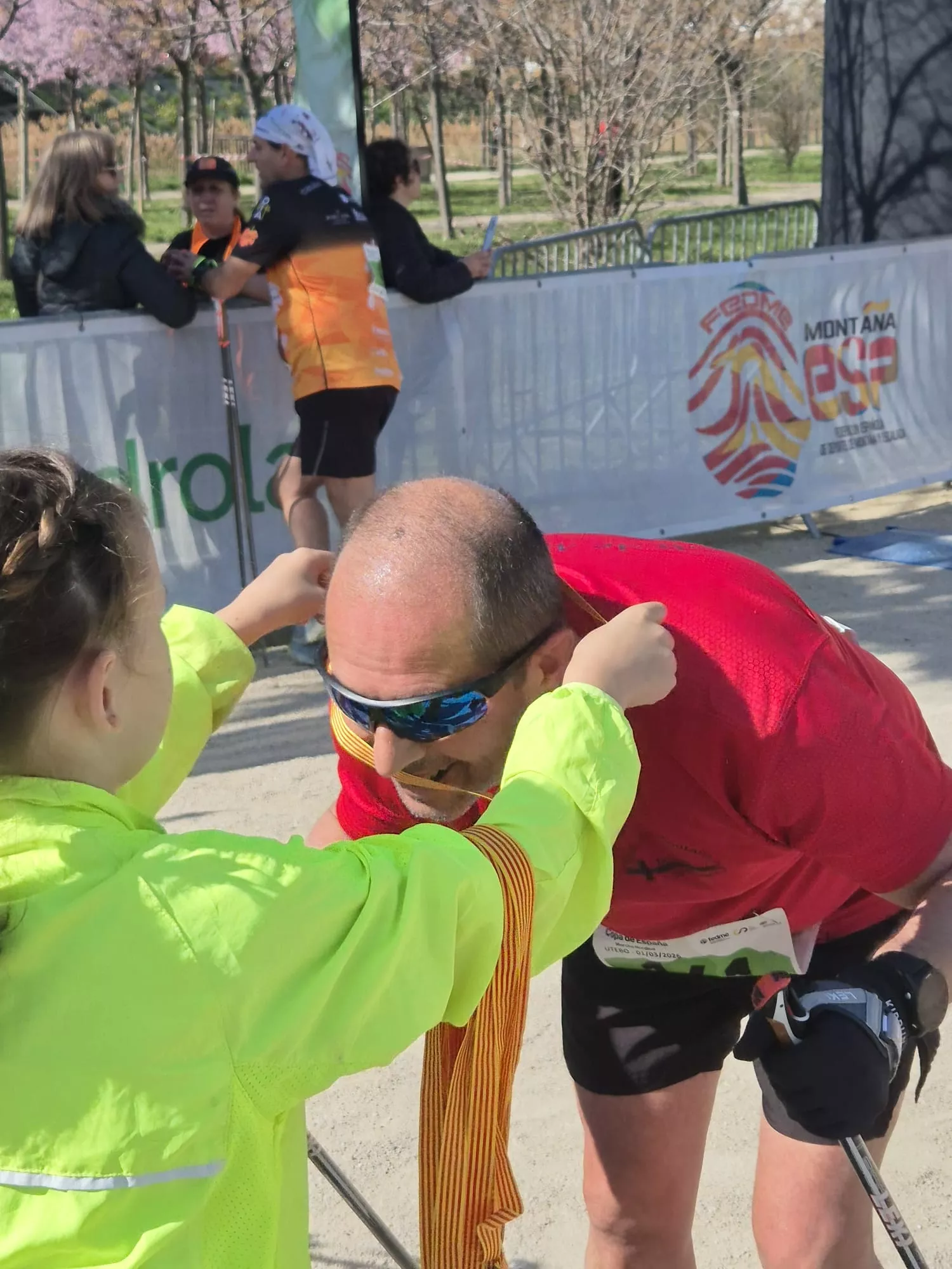 Copa de España de Marcha Nórdica con Iván Jaime y María Grasa medallas de plata. Fotos Juanlu Herrero y Paco Ramírez