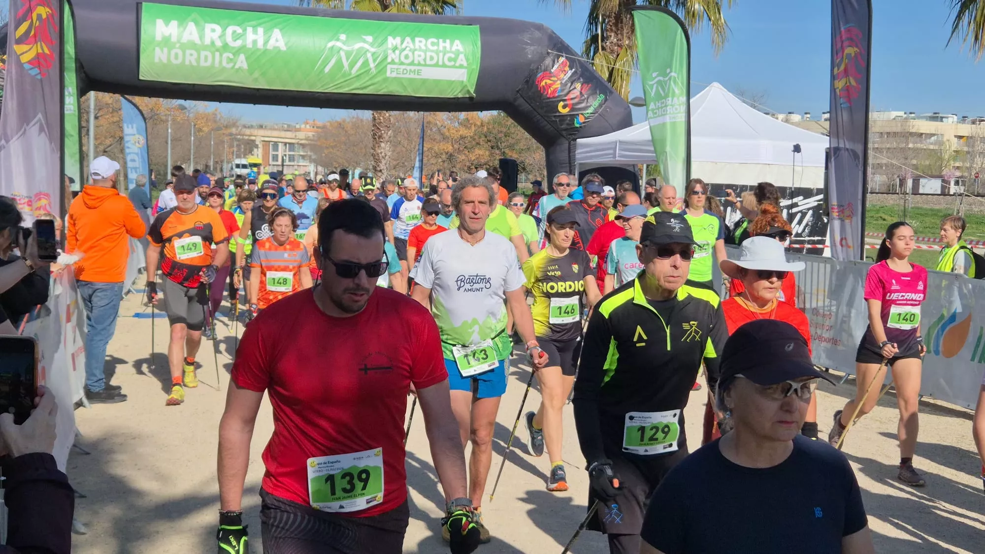 Copa de España de Marcha Nórdica con Iván Jaime y María Grasa medallas de plata. Fotos Juanlu Herrero y Paco RamírezvCopa de España de Marcha Nórdica con Iván Jaime y María Grasa medallas de plata. Fotos Juanlu Herrero y Paco Ramírez