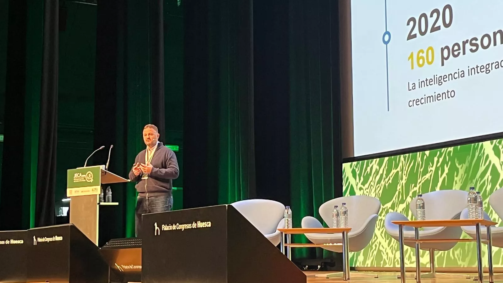  IV Jornada Española del Cultivo de la Alfalfa en Huesca. Foto Mercedes Manterola